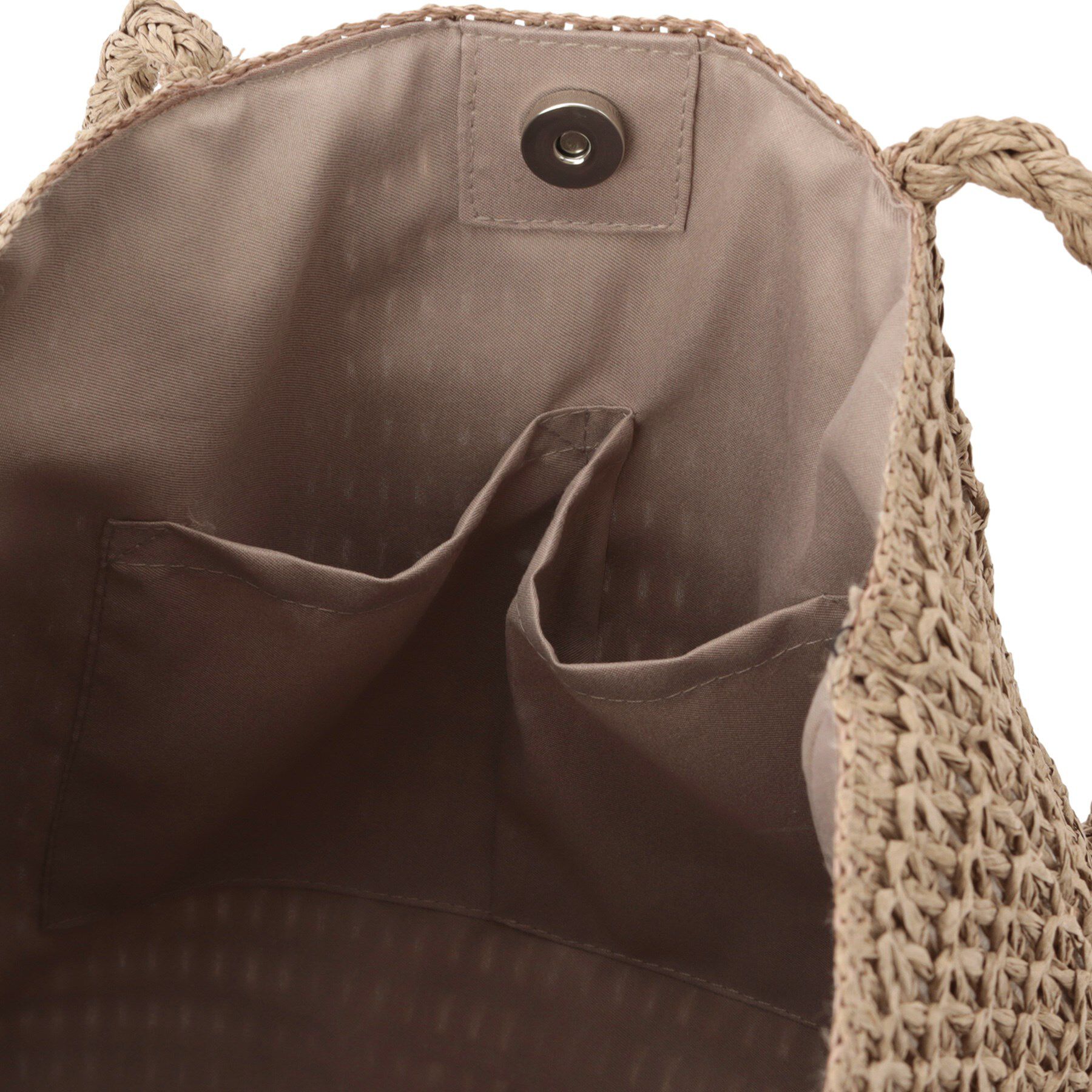 ITS&rsquo;DEMO「雑材ハンドルタックトート」|トートバッグ|