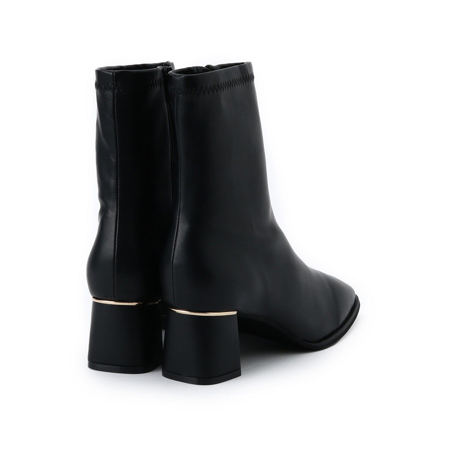 ITS&rsquo;DEMO「ラインヒールブーツ」|ショートブーツ|