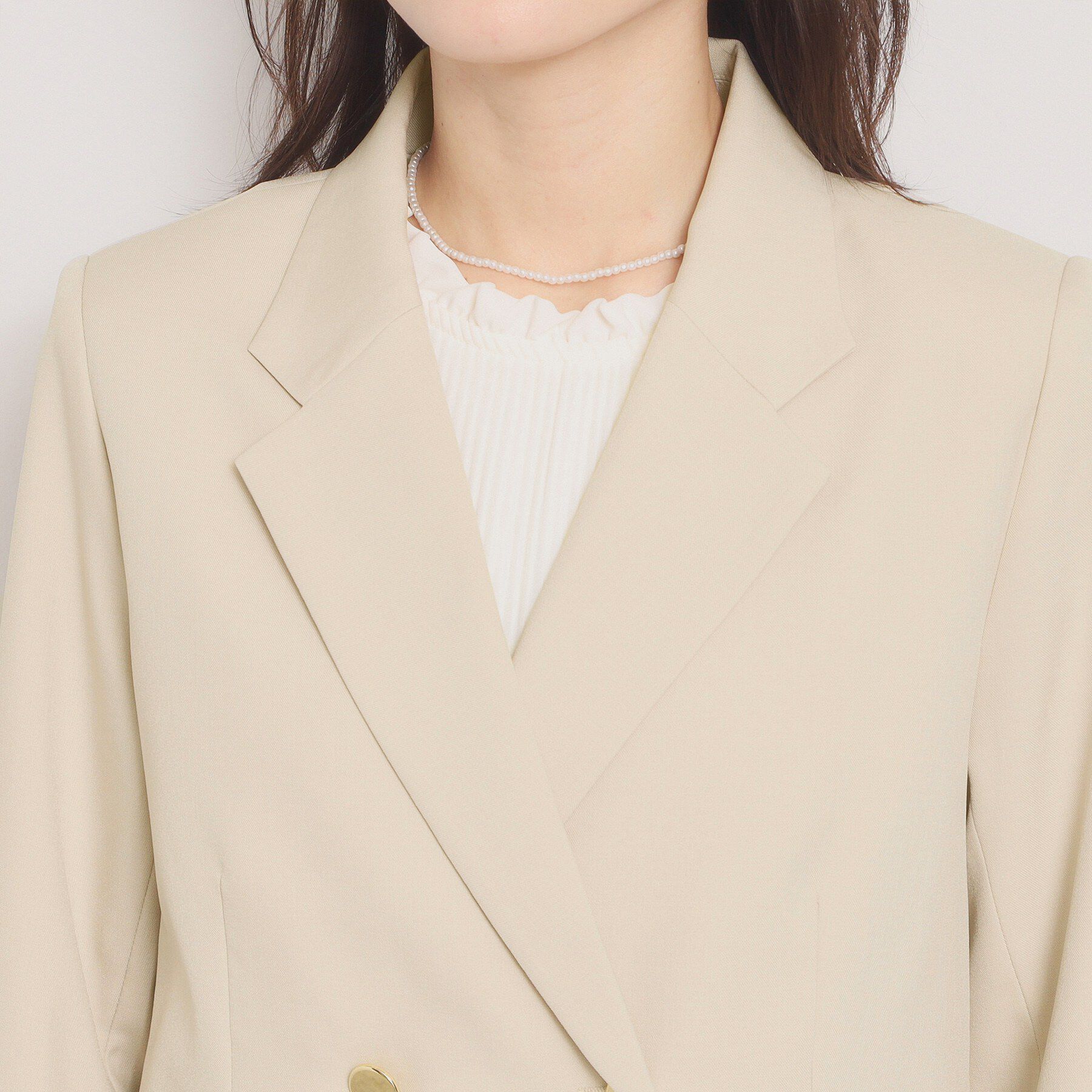 ITS&rsquo;DEMO「【洗濯機OK／イージーケア】ツイルストレッチダブルジャケット」|テーラードジャケット|