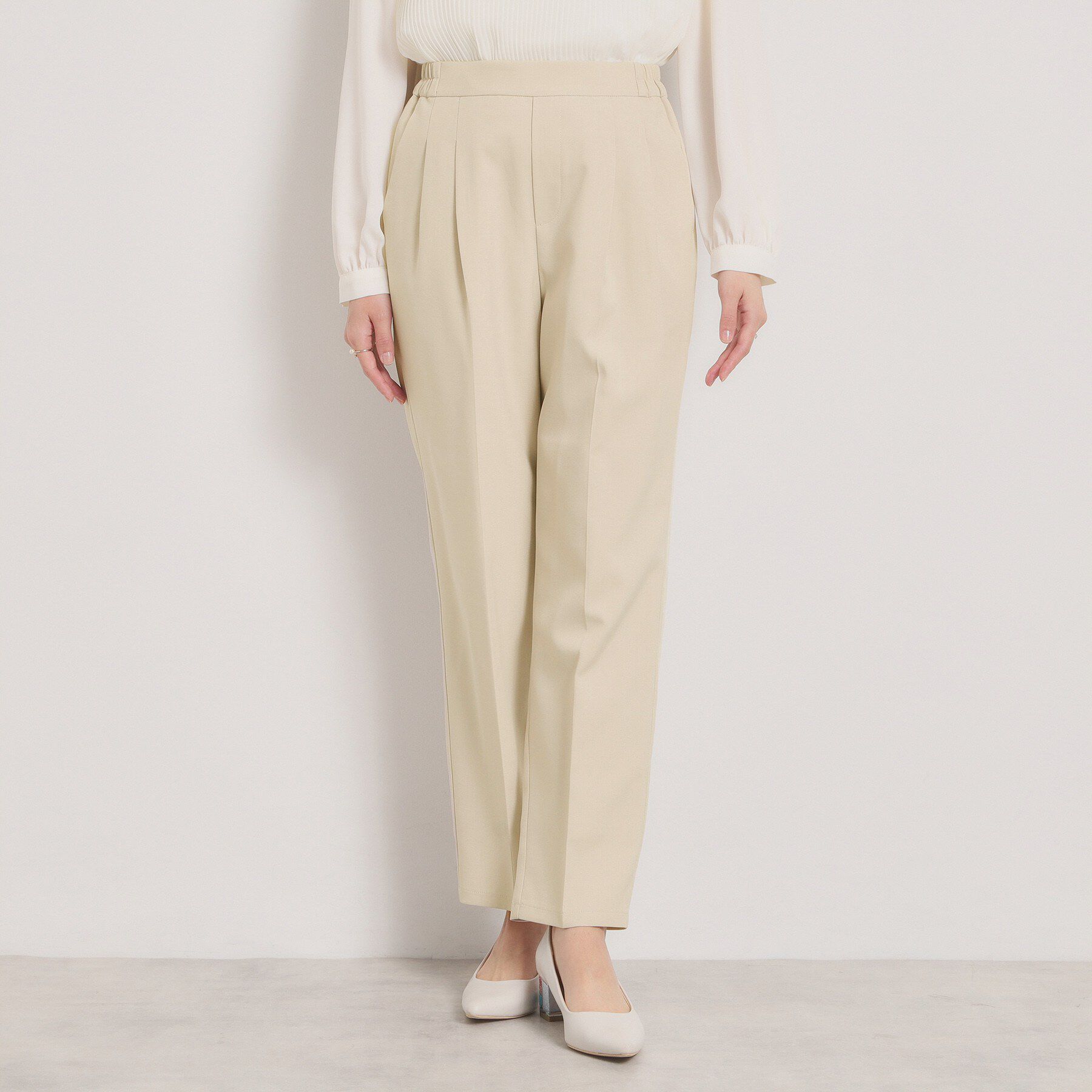 ITS&rsquo;DEMO「【洗濯機OK／イージーケア】ツイルストレッチテーパードパンツ」|その他|