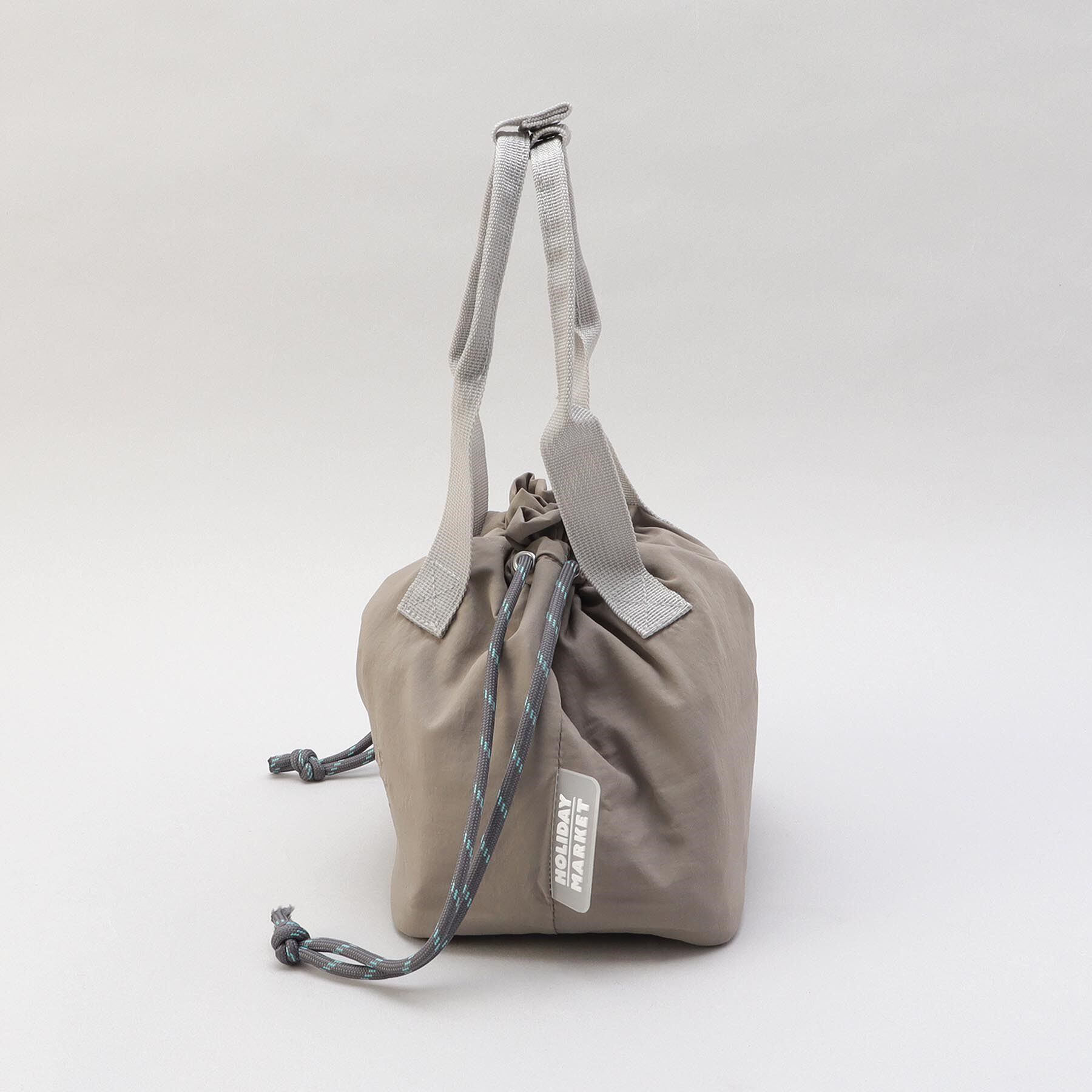 212 KITCHEN STORE「ロープ付き保冷巾着バッグ GY」|食器・キッチングッズ|