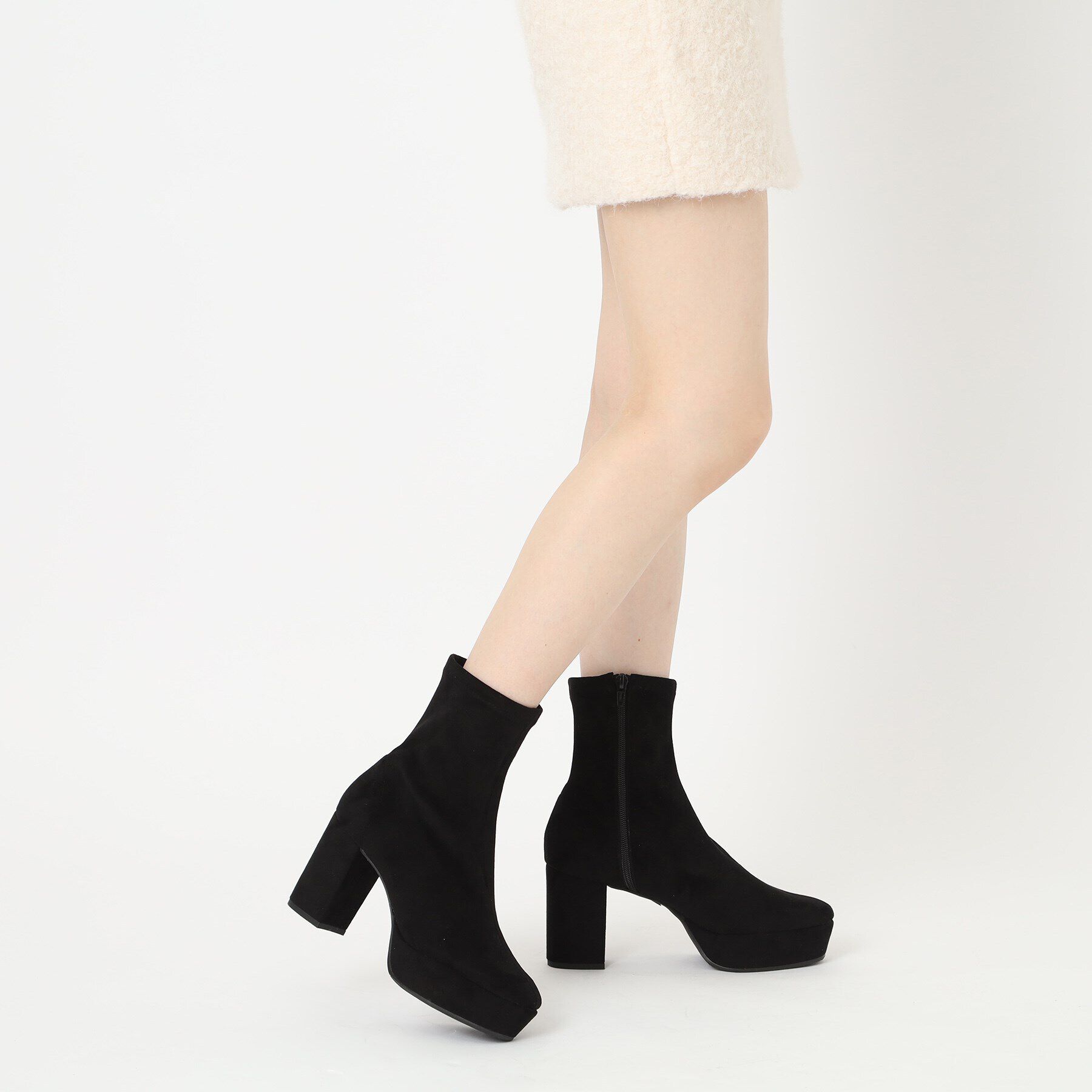 ESPERANZA「ゆる傾斜ショートブーツ」|ショートブーツ|