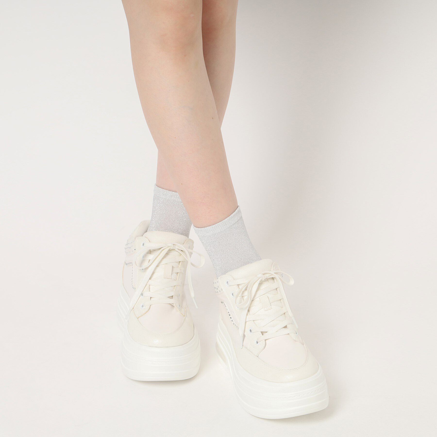 ESPERANZA「きゅんフィットインソールラインストーンスニーカー」|スニーカー|