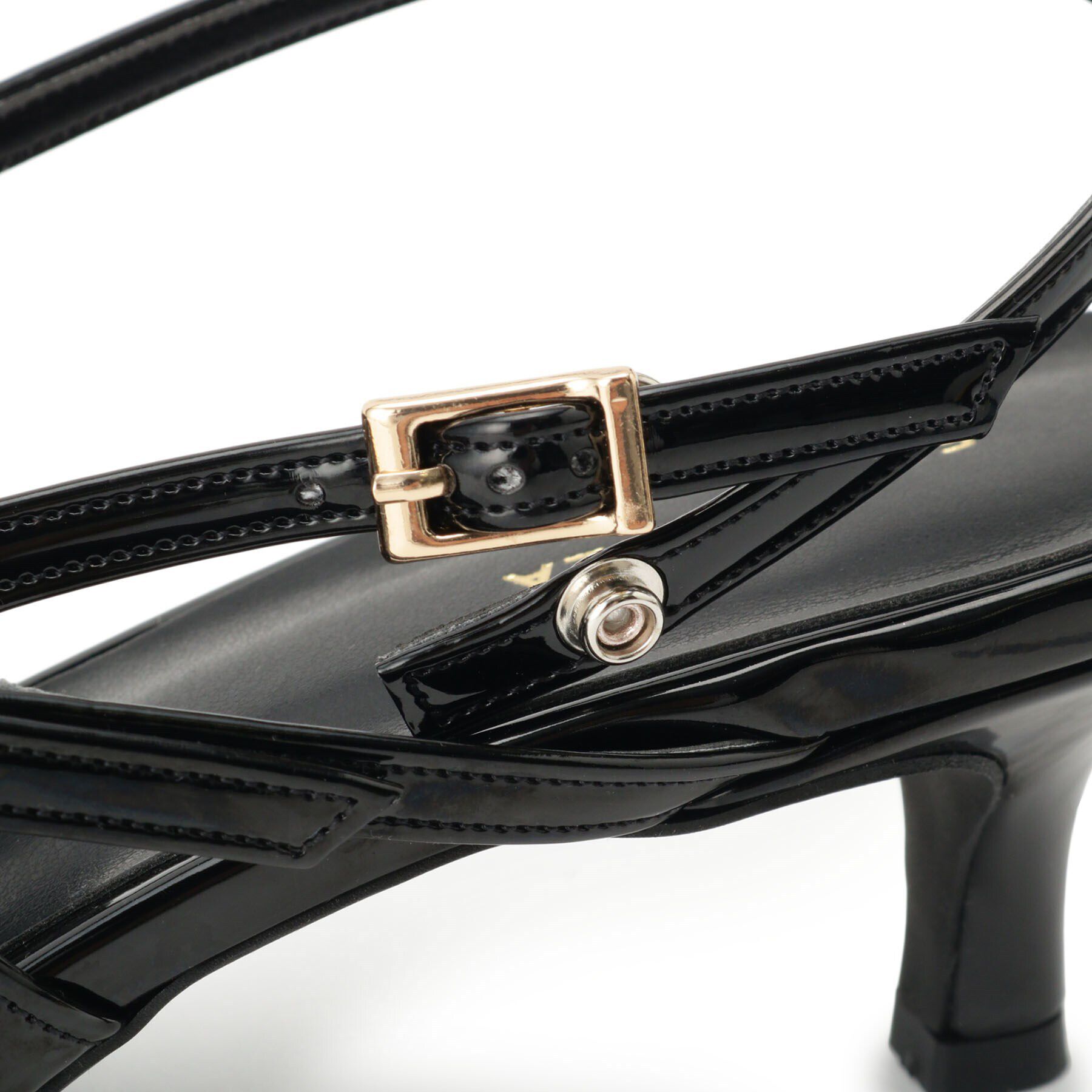 ESPERANZA「バックストラップミドルヒールパンプス」|パンプス|