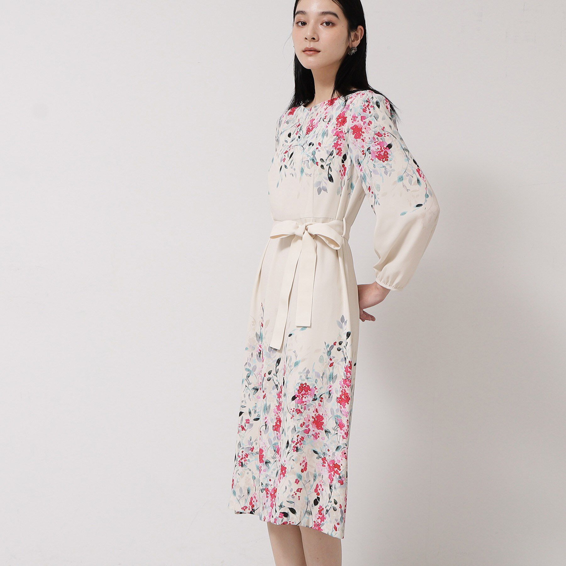 SunaUna「【&yours project／SS～L】パネル柄ワンピース」|ワンピース|