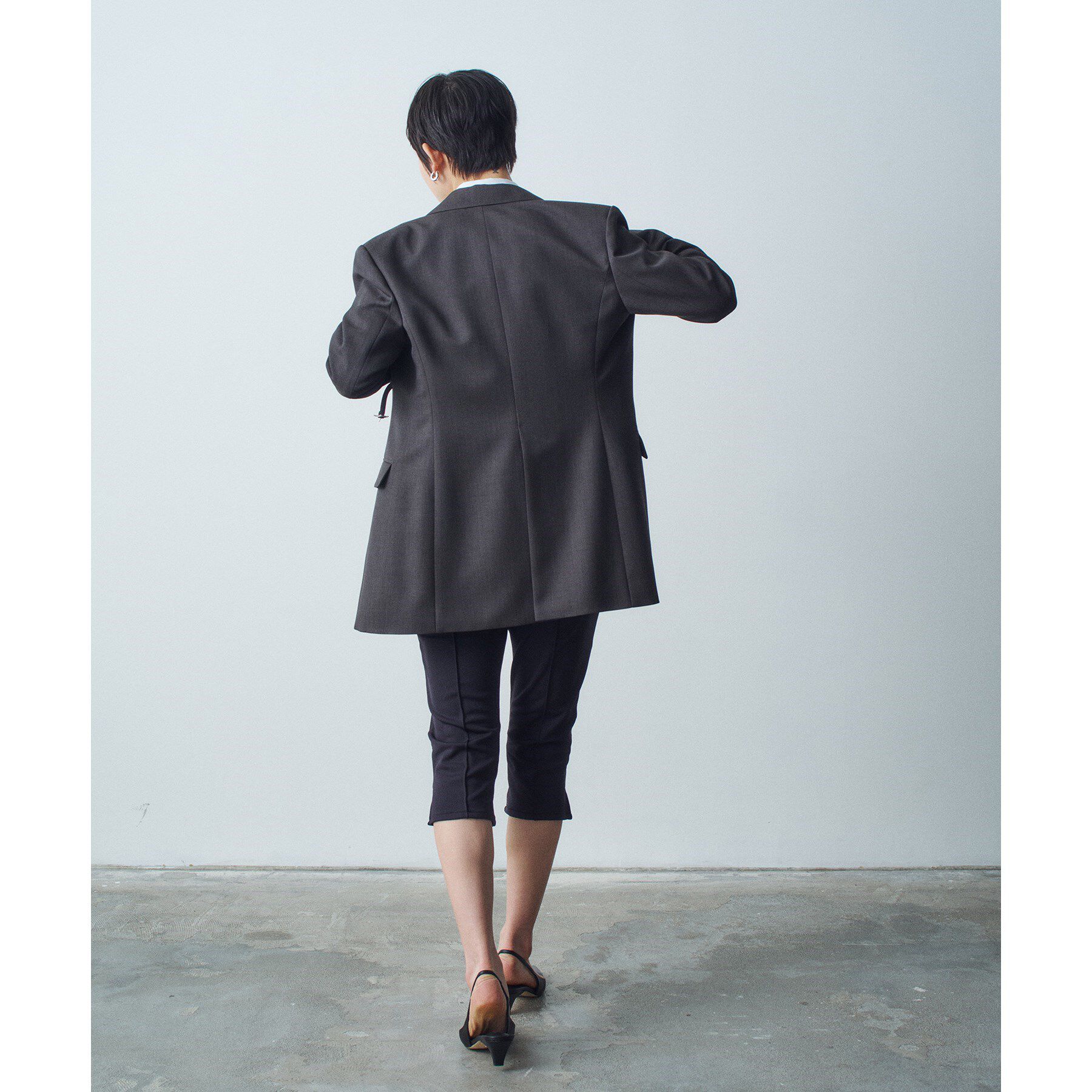 CODE A「belted chic jacket」|テーラードジャケット|
