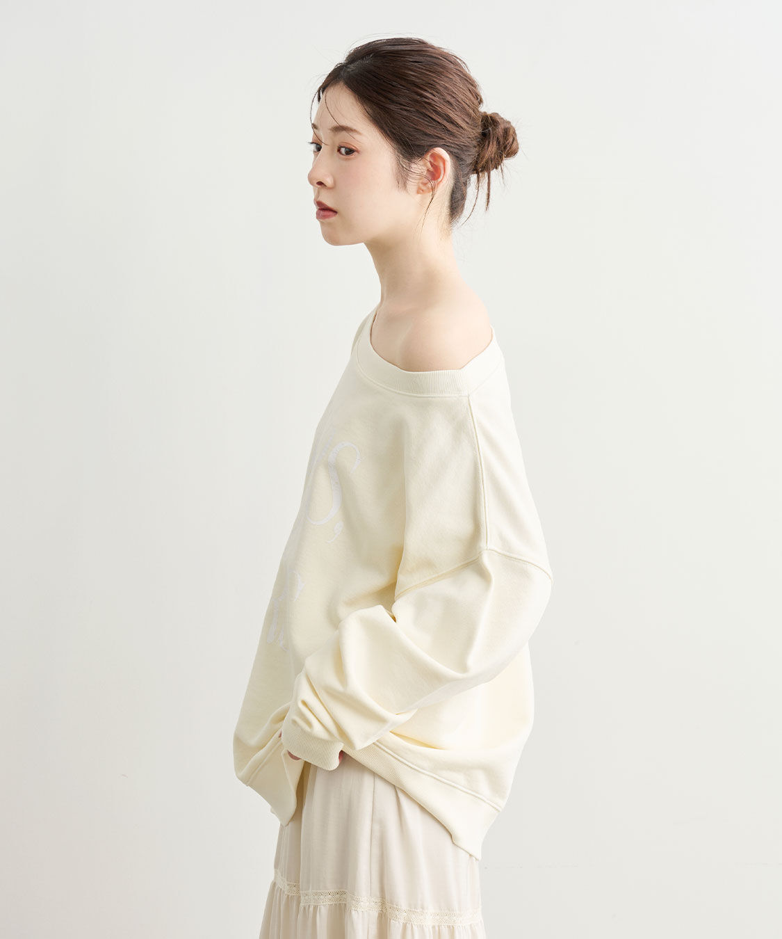 COCO DEAL「製品染めロゴスウェット」|スウェット・ジャージ|