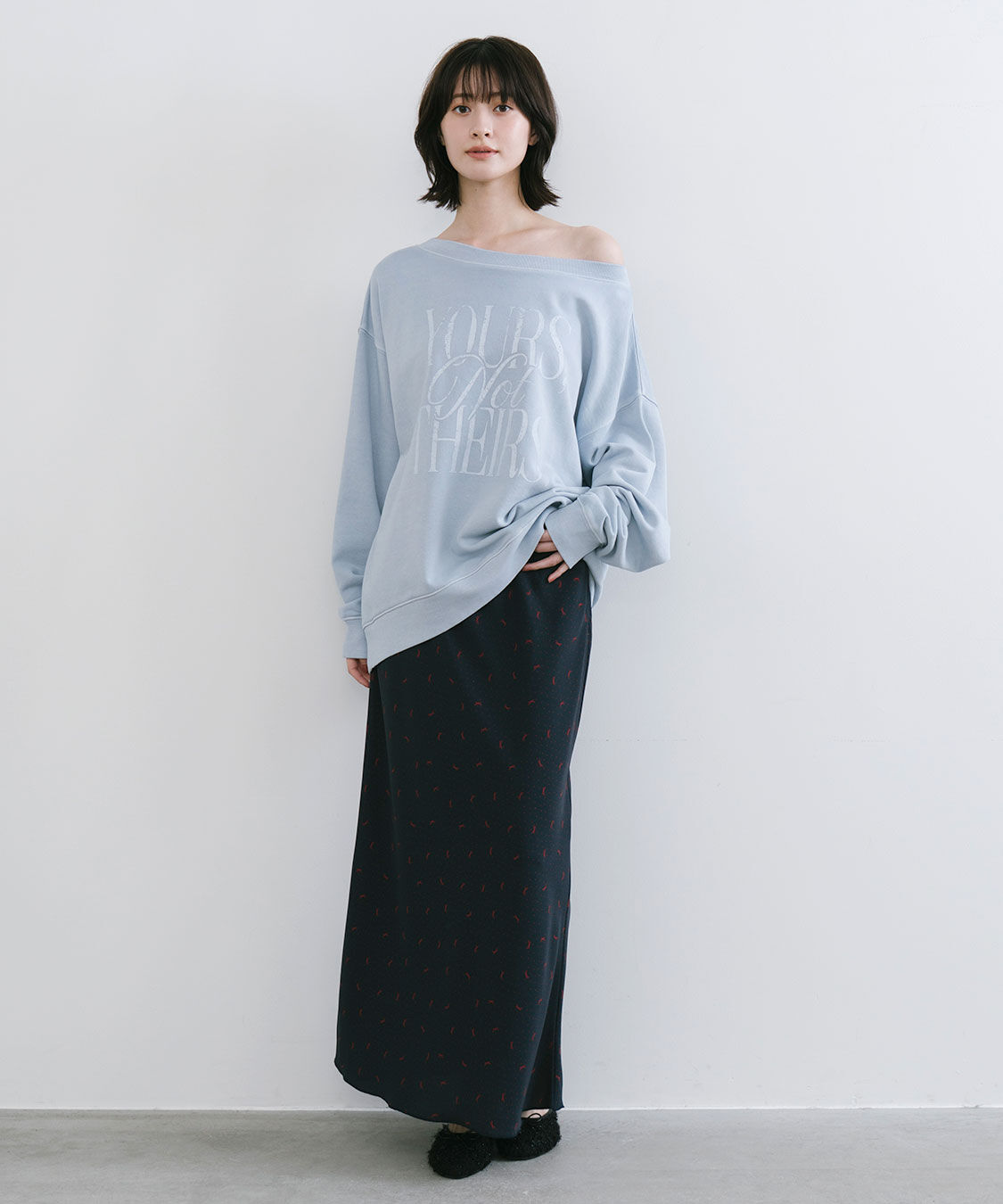 COCO DEAL「製品染めロゴスウェット」|スウェット・ジャージ|