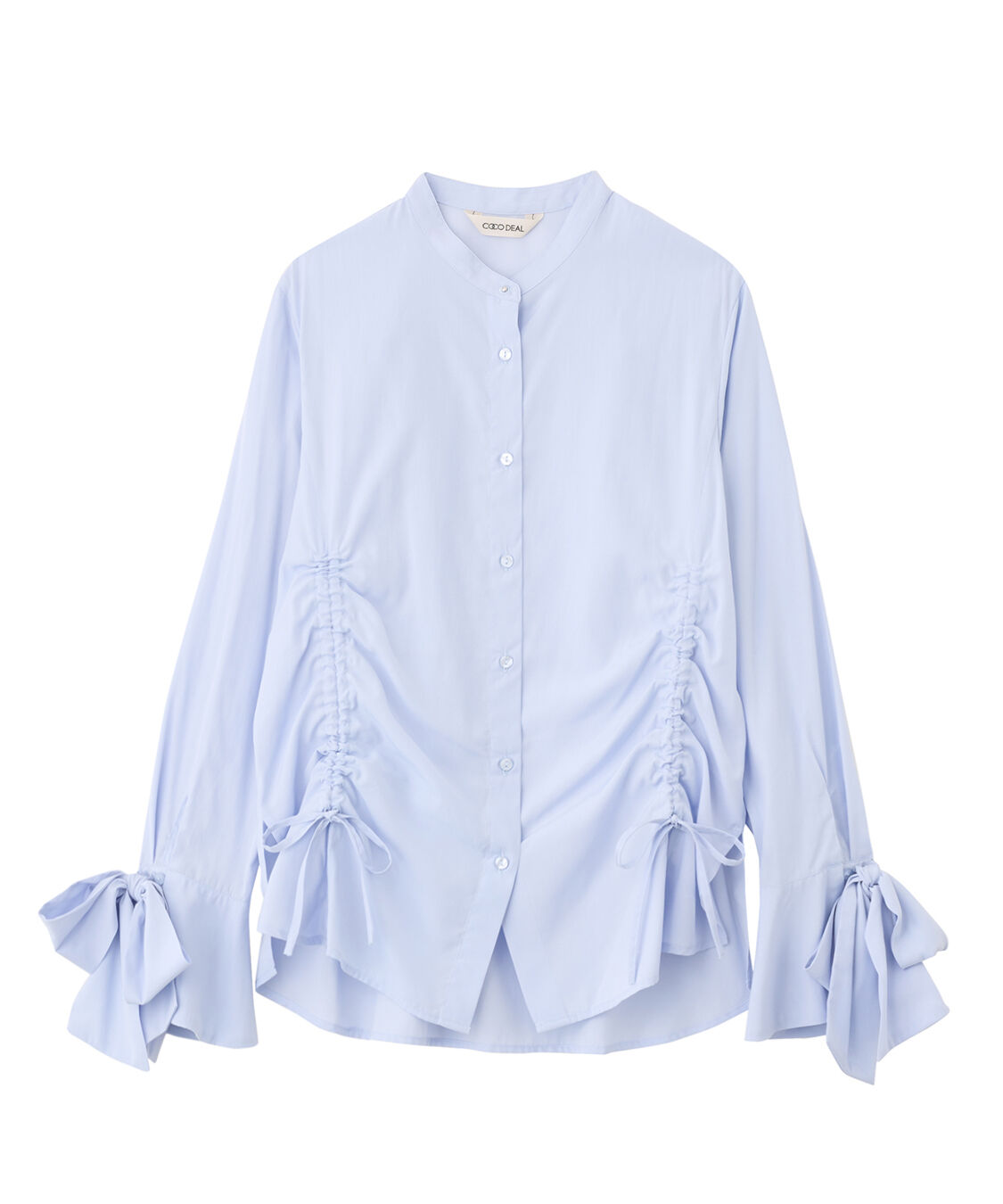 COCO DEAL「リボンスリーブドロストシャツブラウス」|シャツ・ブラウス|