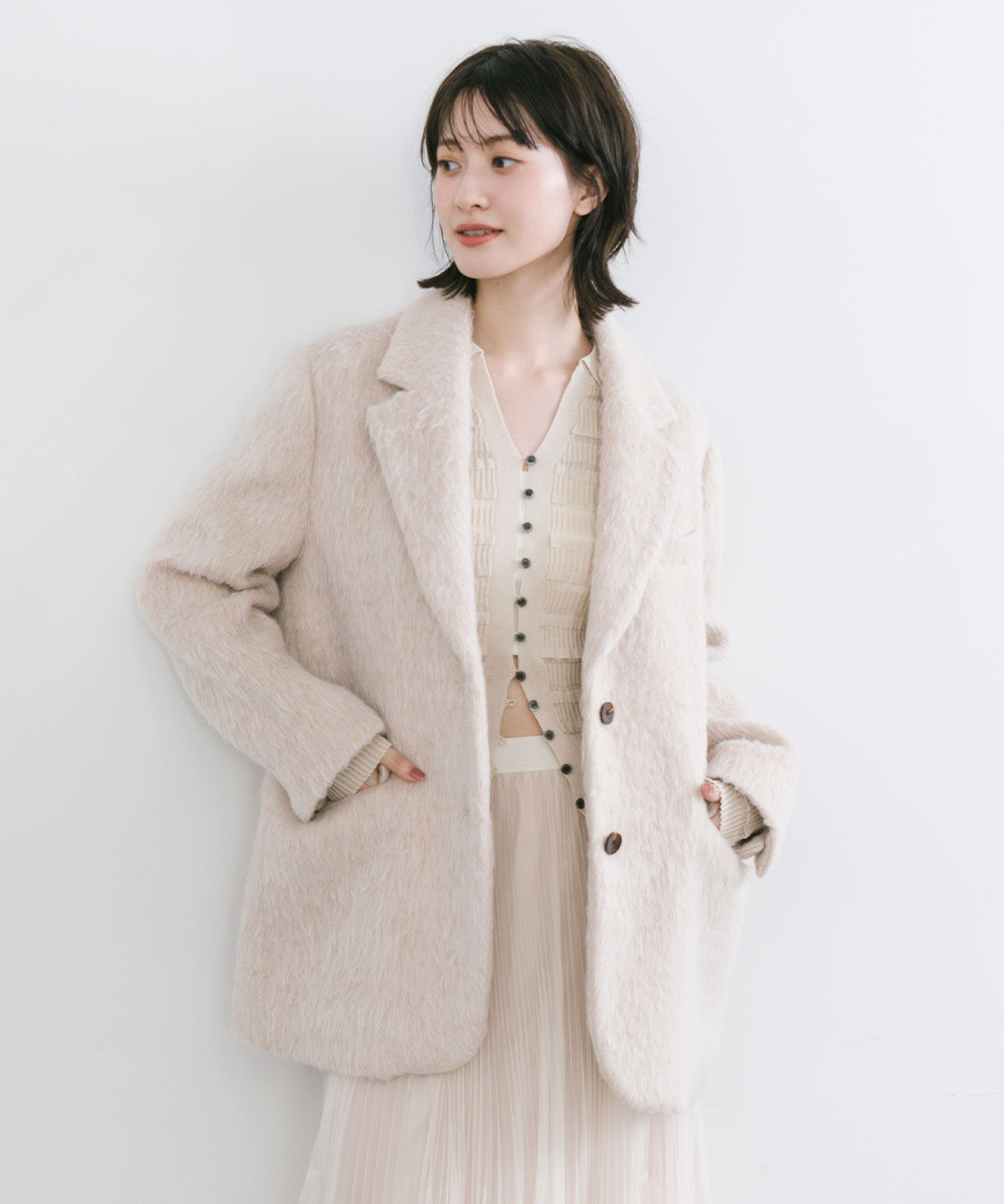 COCO DEAL「ウールシャギージャコット」|その他|