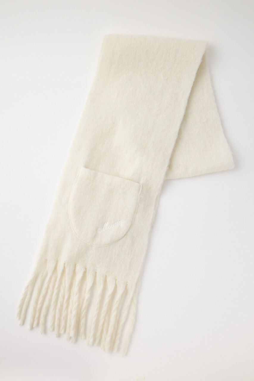 MOUSSY「POCKET KNIT WIDE スカーフ」|その他|