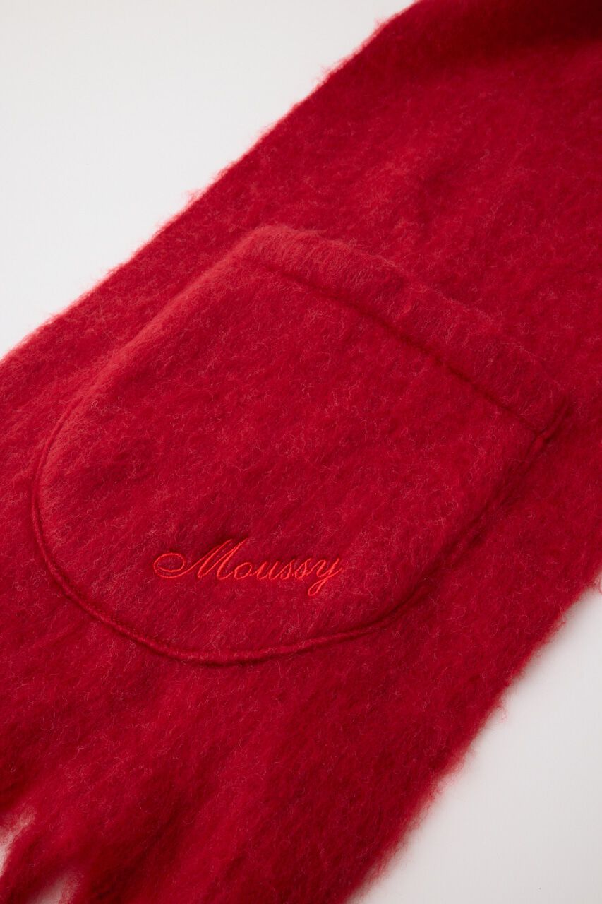 MOUSSY「POCKET KNIT WIDE スカーフ」|その他|