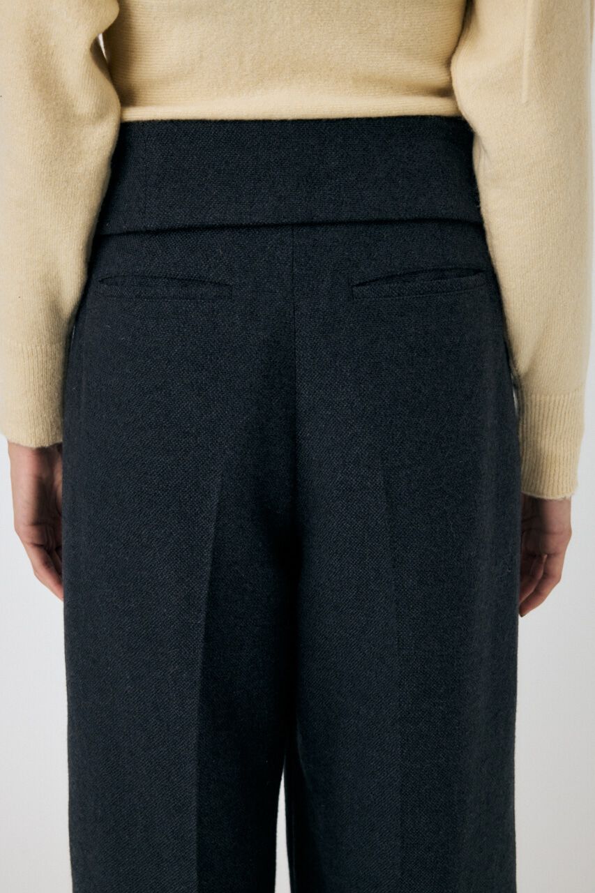 MOUSSY「FOLD WAIST ワイドスラックス」|その他|