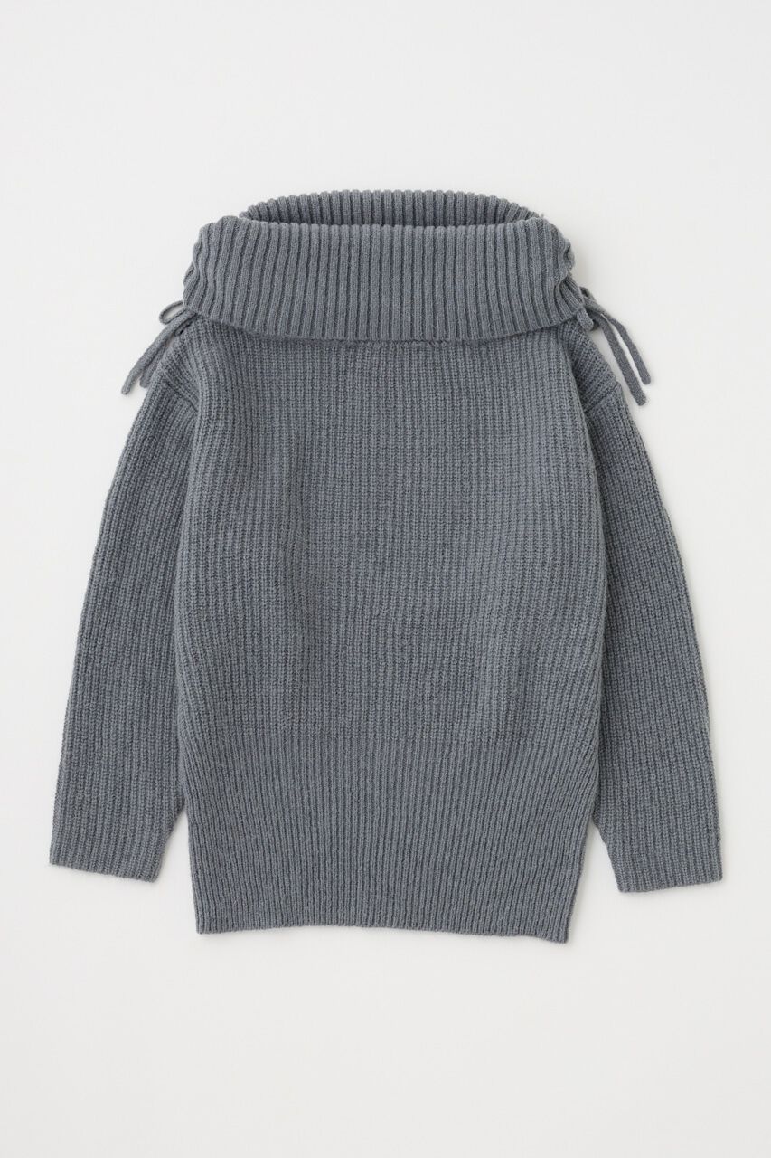 MOUSSY「OFF SHOULDER ルーズプルオーバー」|ニット・セーター|