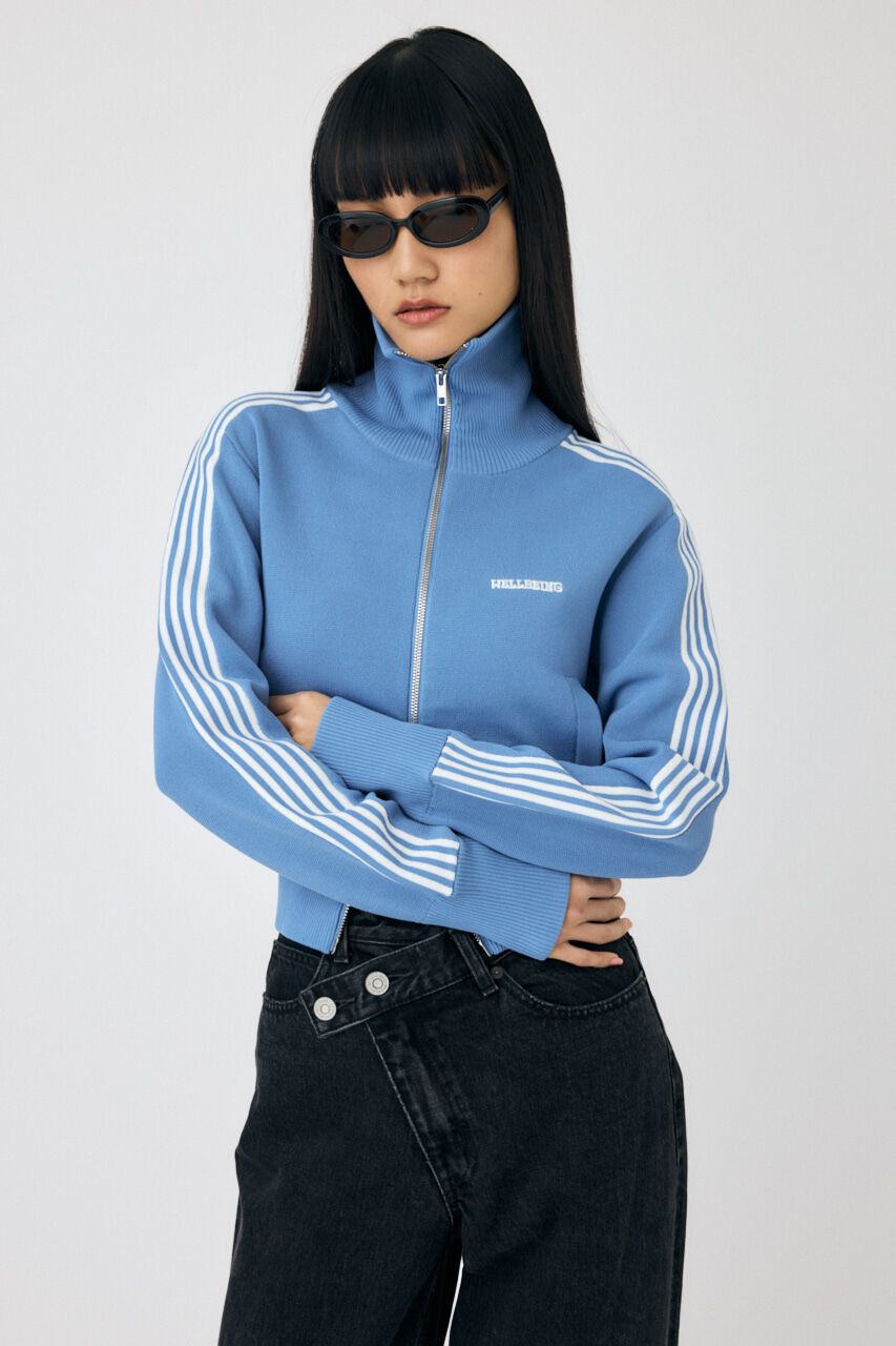 MOUSSY「KNIT トラックジャケット」|シャツ・ブラウス|