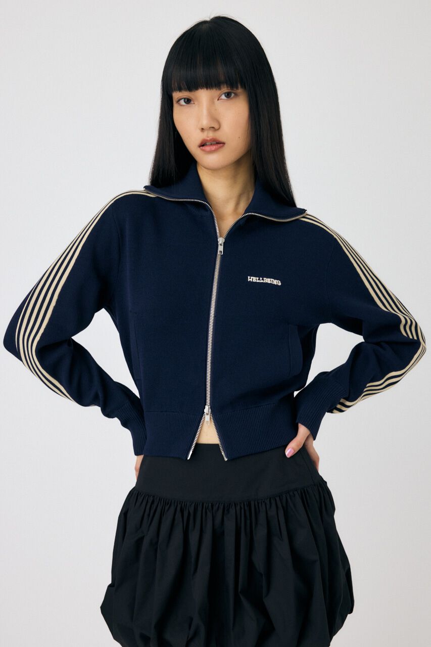 MOUSSY「KNIT トラックジャケット」|シャツ・ブラウス|