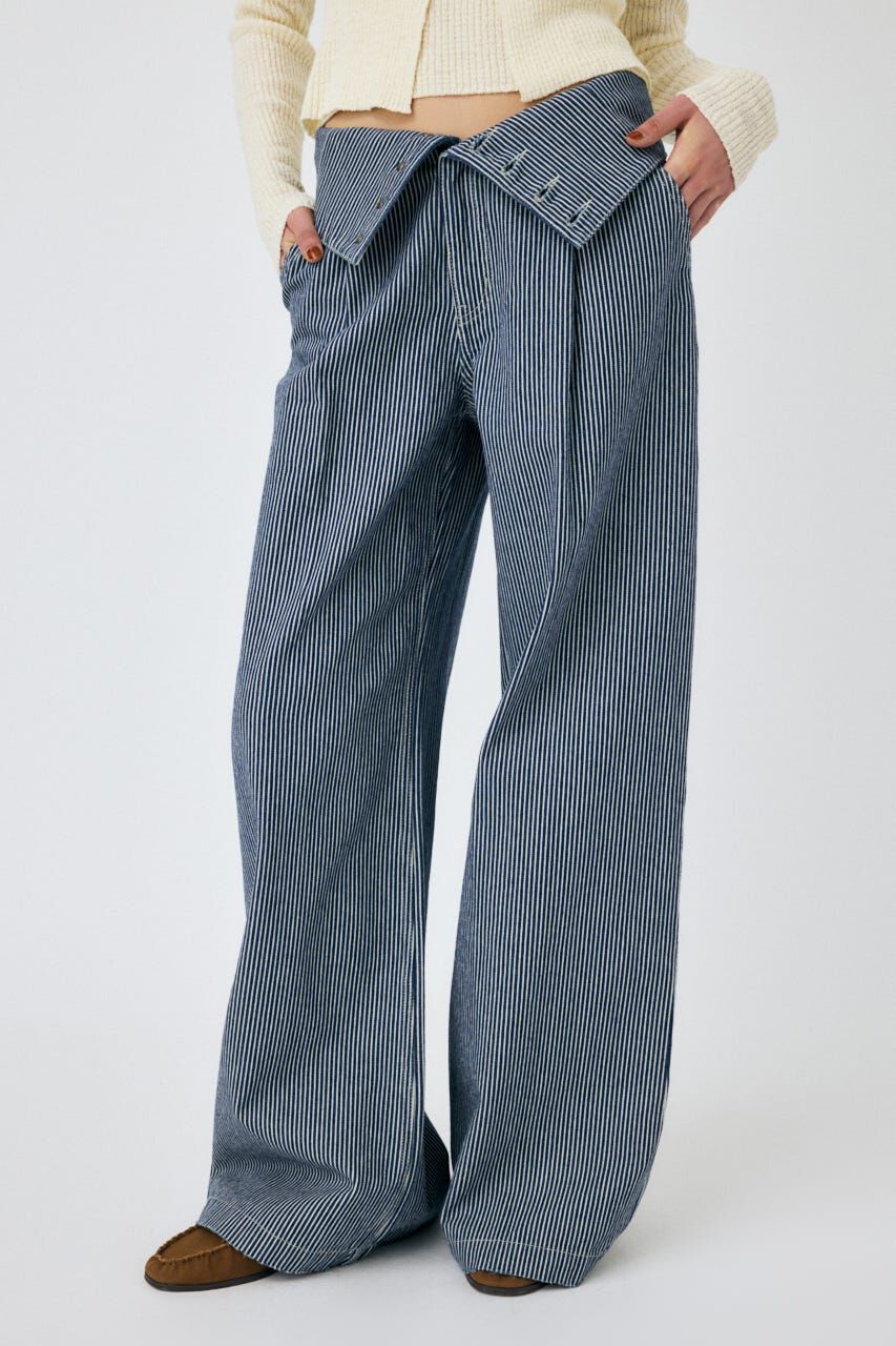 MOUSSY「CORSET DESIGN バギー デニム」|デニム|