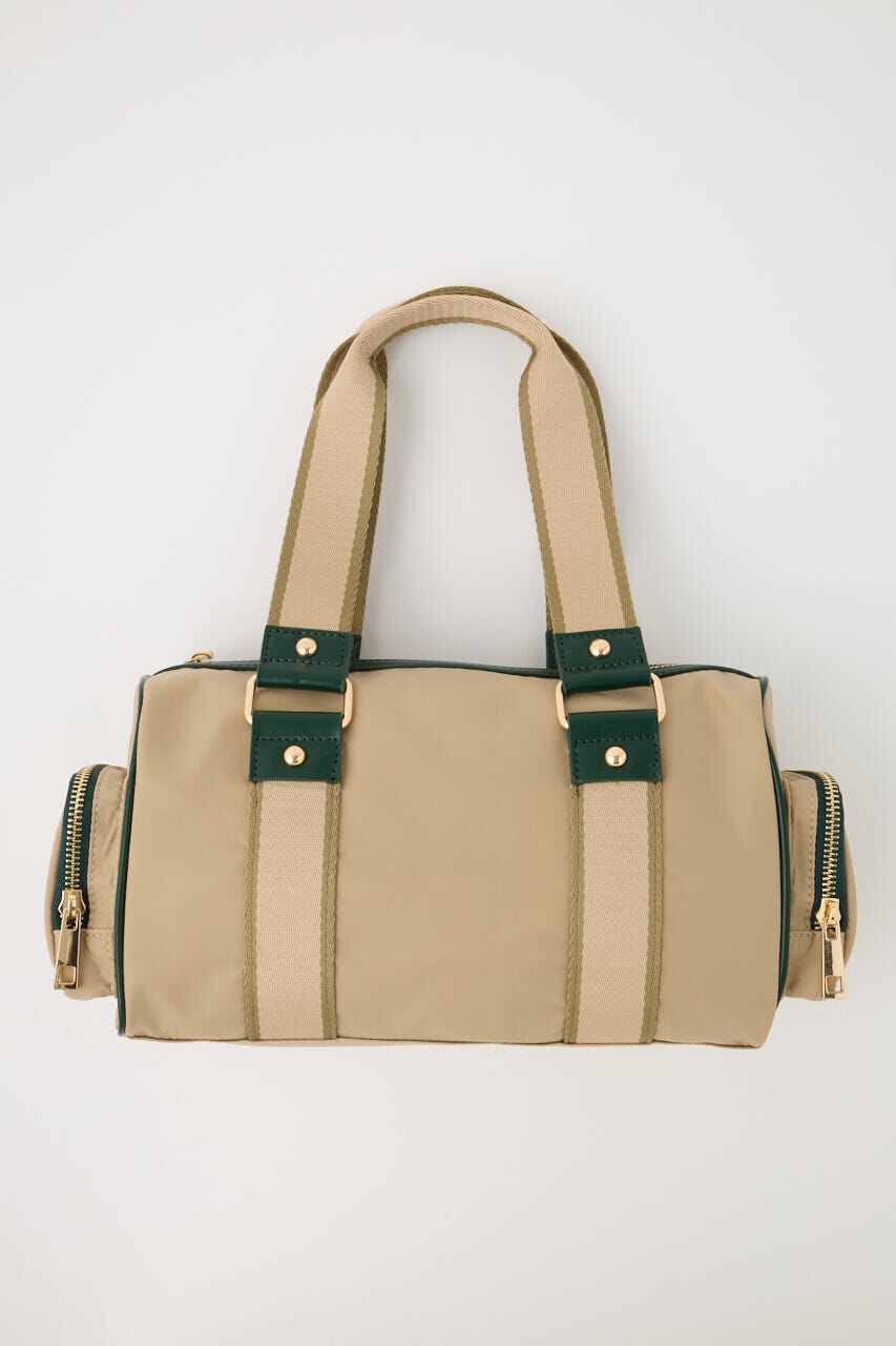 MOUSSY「BICOLOR LINE BOSTON バッグ」|その他|BEG