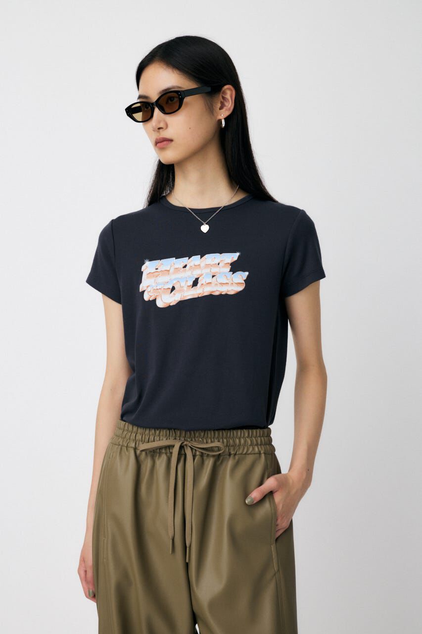 MOUSSY「CHROME LOGO TEE」|Tシャツ・カットソー|