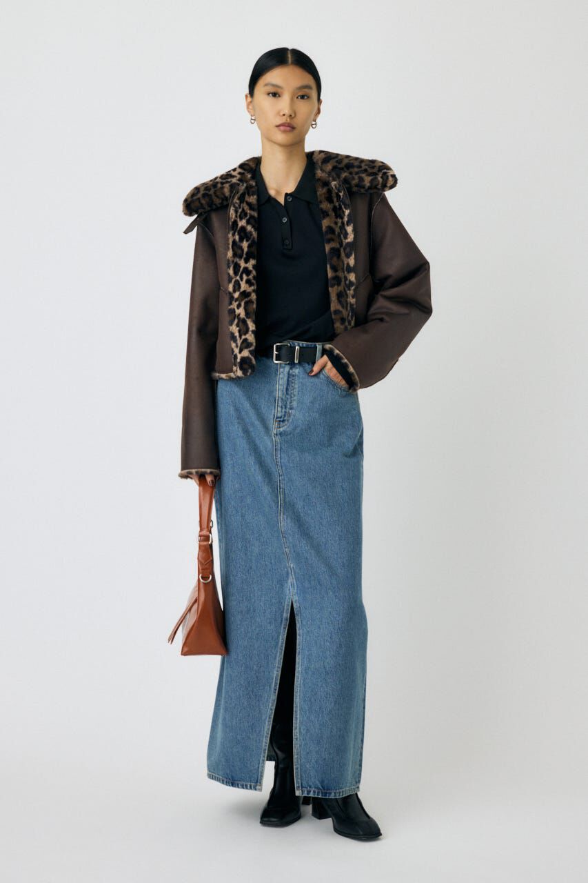 MOUSSY「REVER FAUX ファーコート」|ブルゾン・スタジャン|