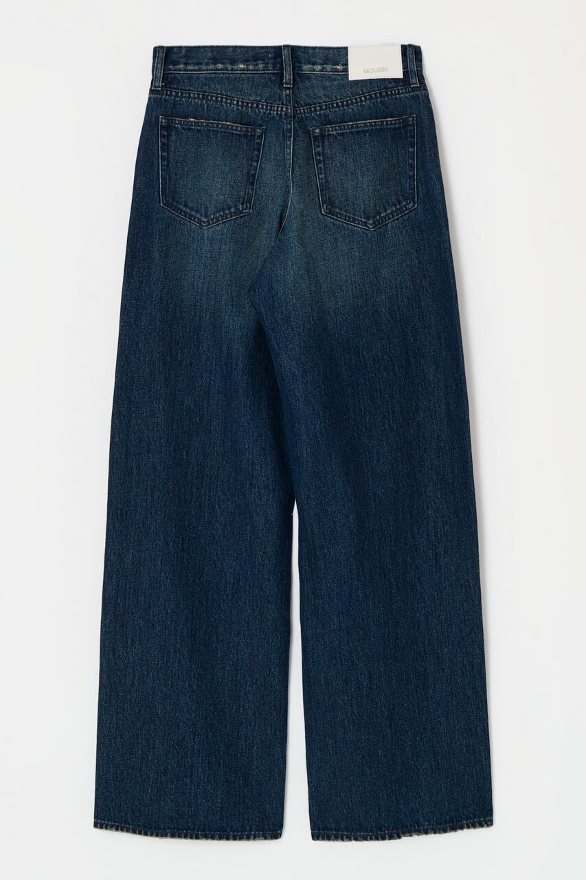 MOUSSY「LOW SLUNG WIDE ストレート」|デニム|
