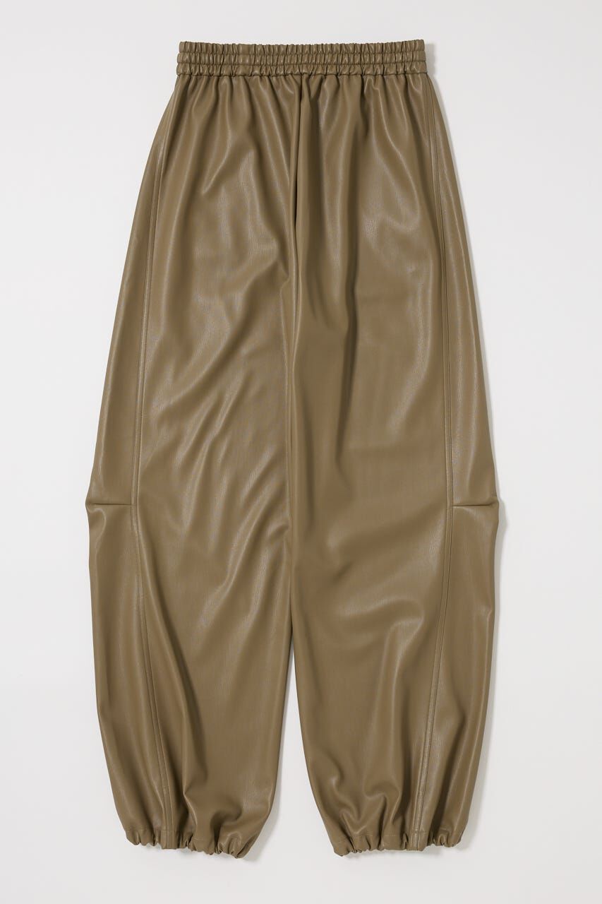 MOUSSY「F/LEATHER JOGGER パンツ」|その他|