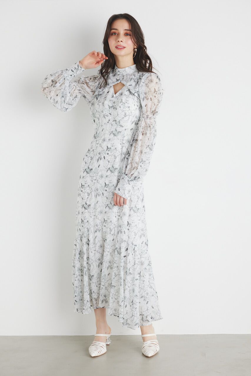 rienda「H/WレイヤードカットマーメイドOP」|ワンピース|