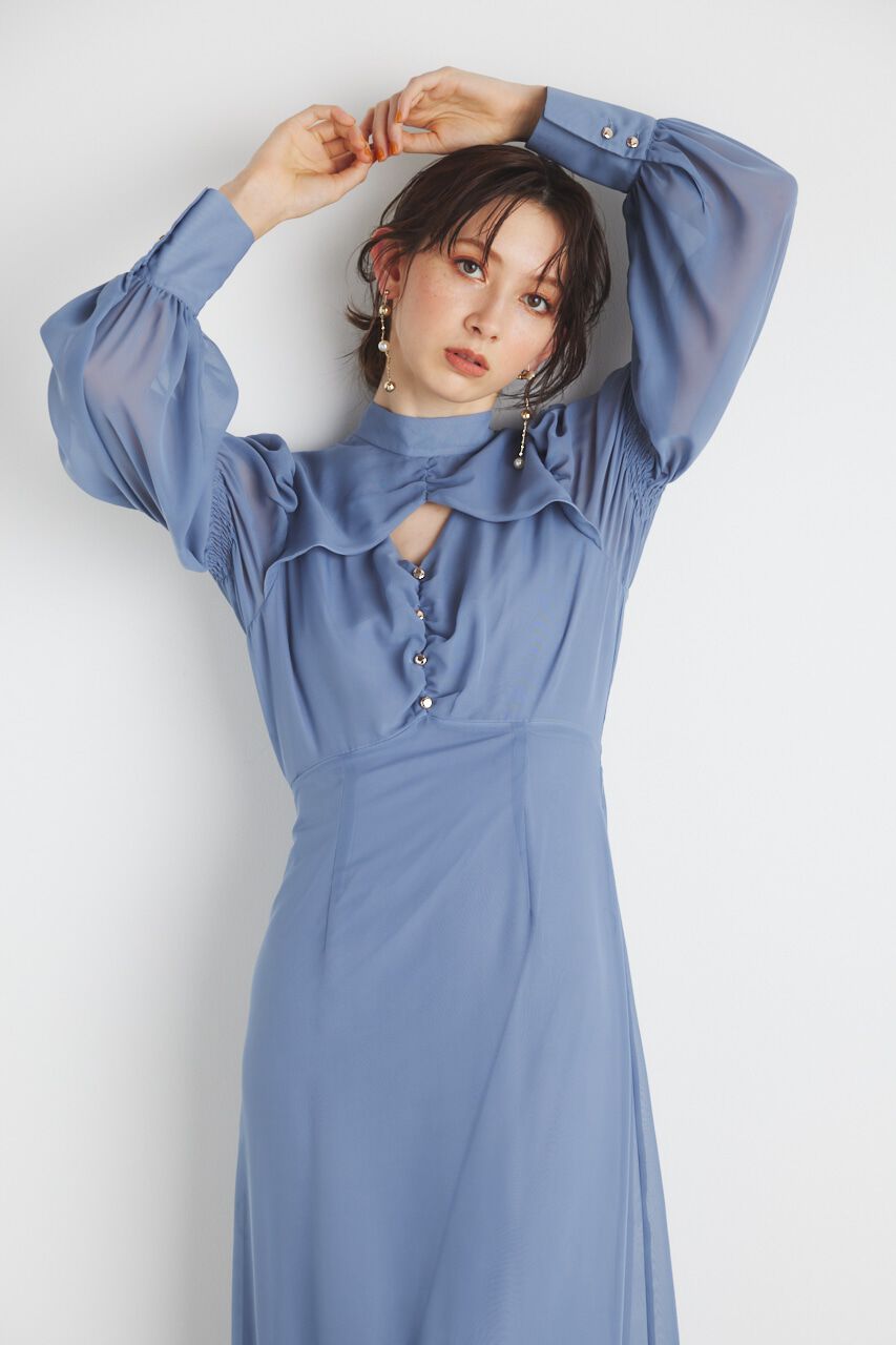 rienda「H/WレイヤードカットマーメイドOP」|ワンピース|