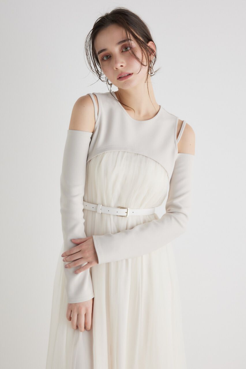 rienda「チュールコンビフレア OP」|ワンピース|