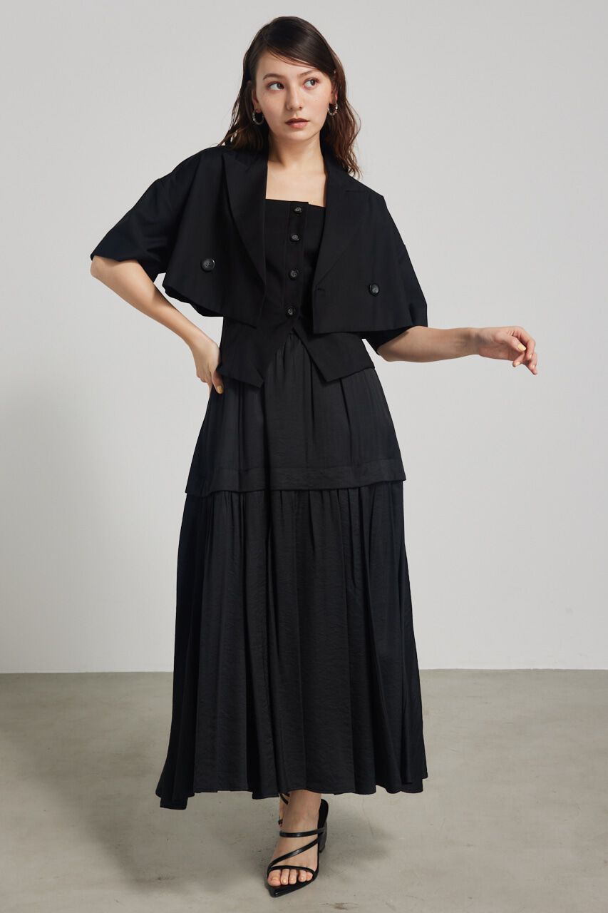 rienda「クロップドハーフSLV JK」|その他|