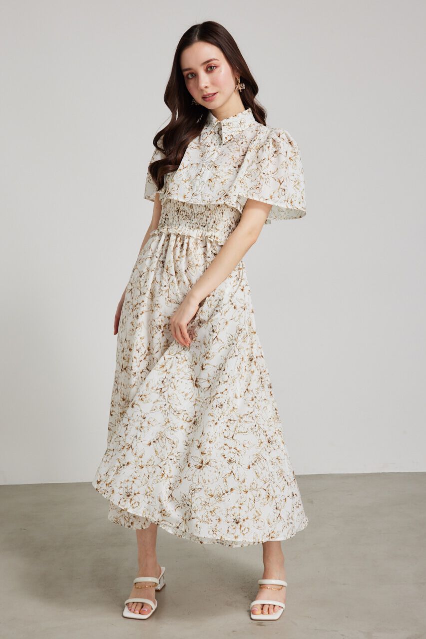 rienda「フレアSH SET シャーリングベアOP」|ワンピース|