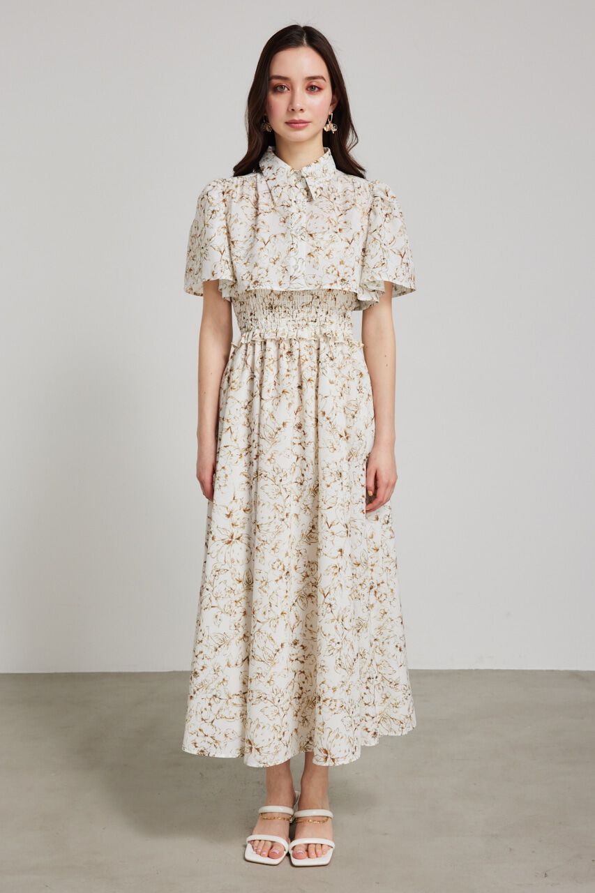 rienda「フレアSH SET シャーリングベアOP」|ワンピース|