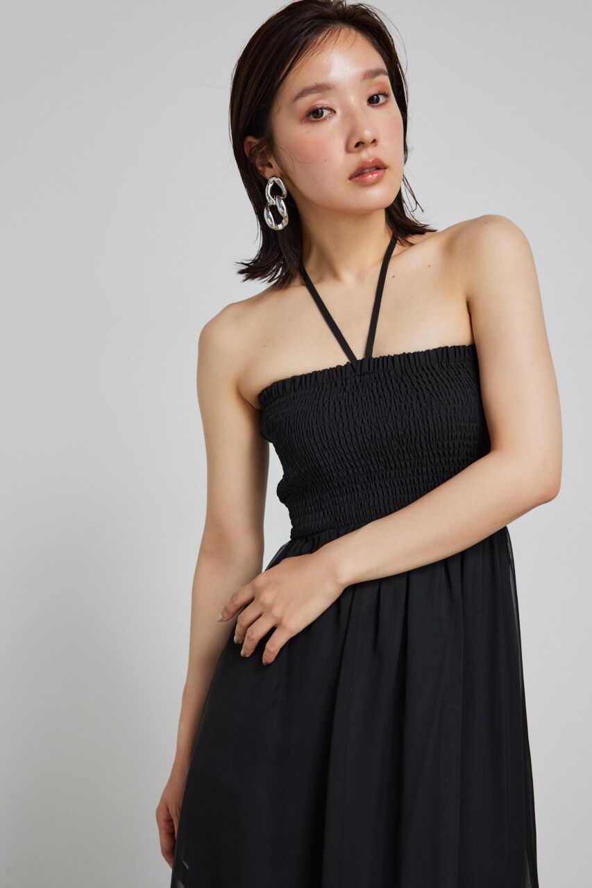 rienda「シャーリングベアシフォンワンピース」|ワンピース|