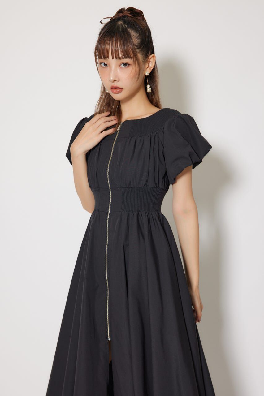 rienda「MA-1オフショルフレアワンピース」|ワンピース|