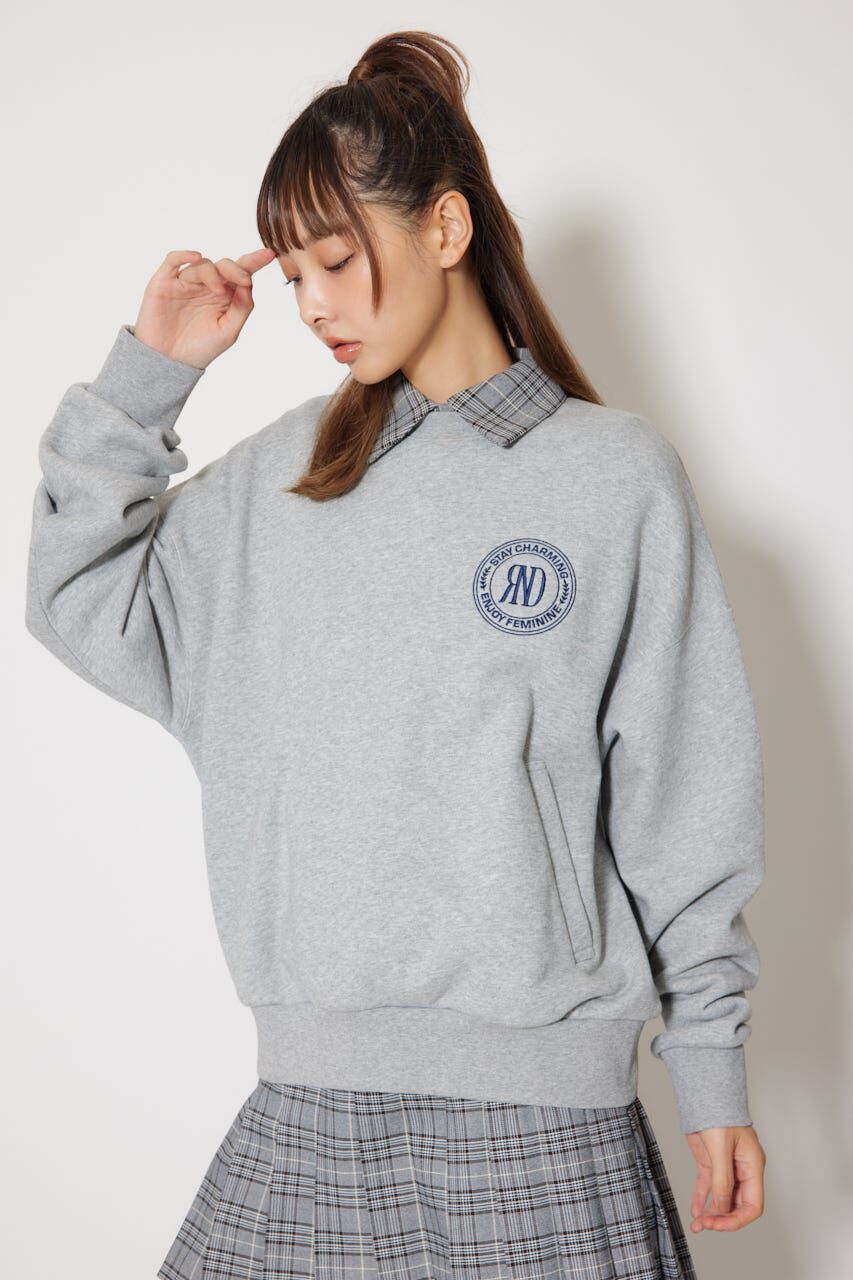 rienda「ユニセックスルーズスウェットトップス」|Tシャツ・カットソー|