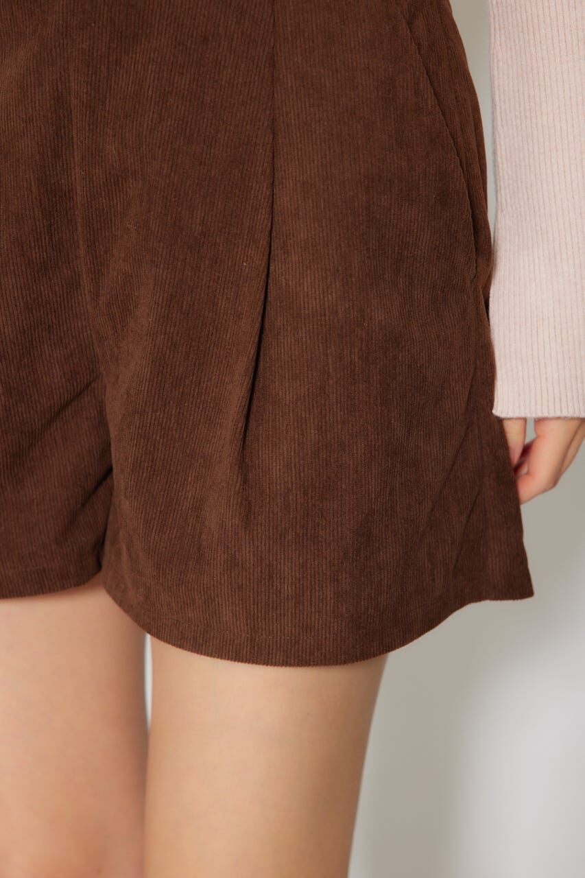 rienda「デザインウエストコーデュロイショートパンツ」|その他|