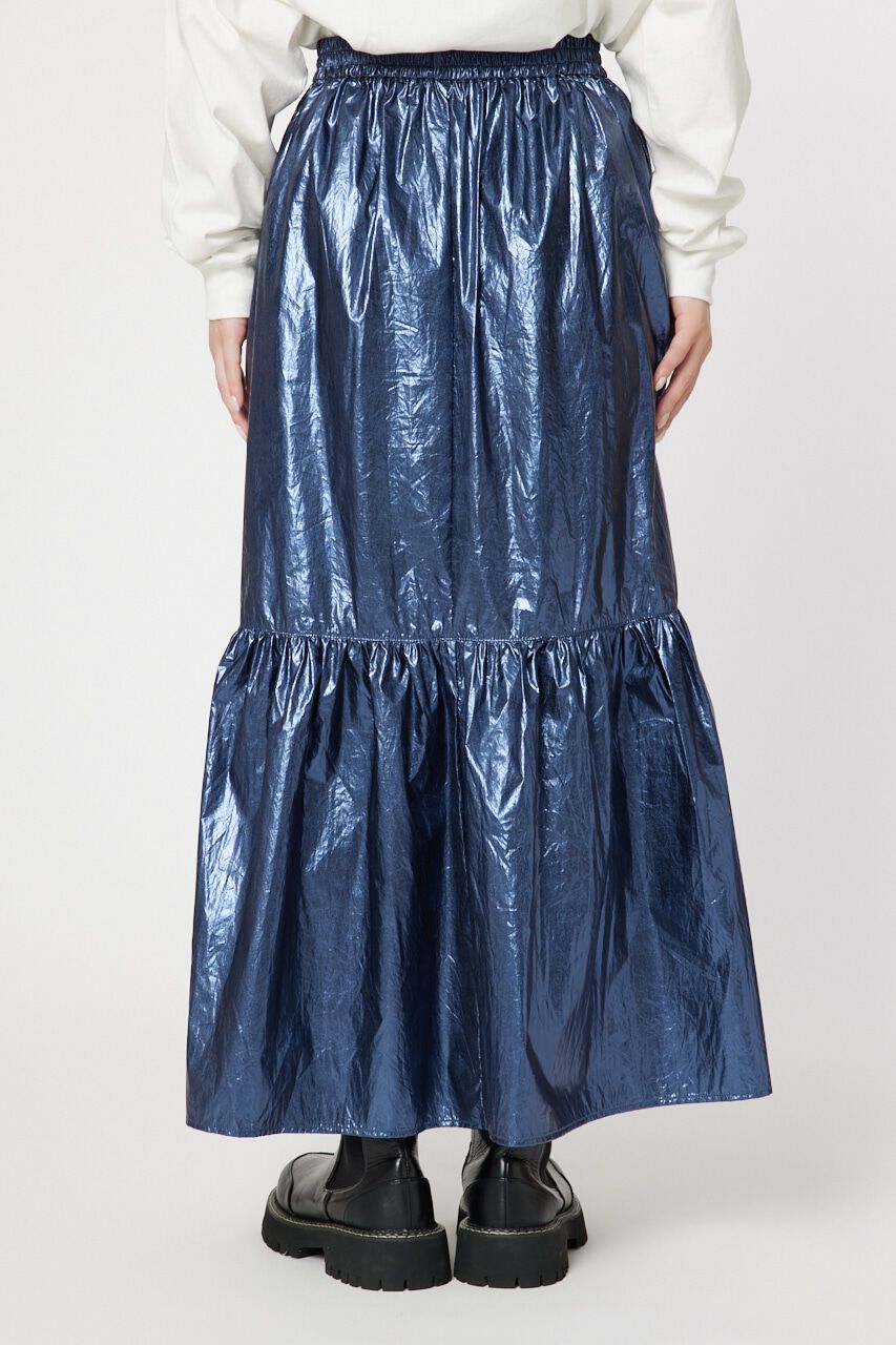 RODEO CROWNS「メタリックギャザースカート」|スカート|