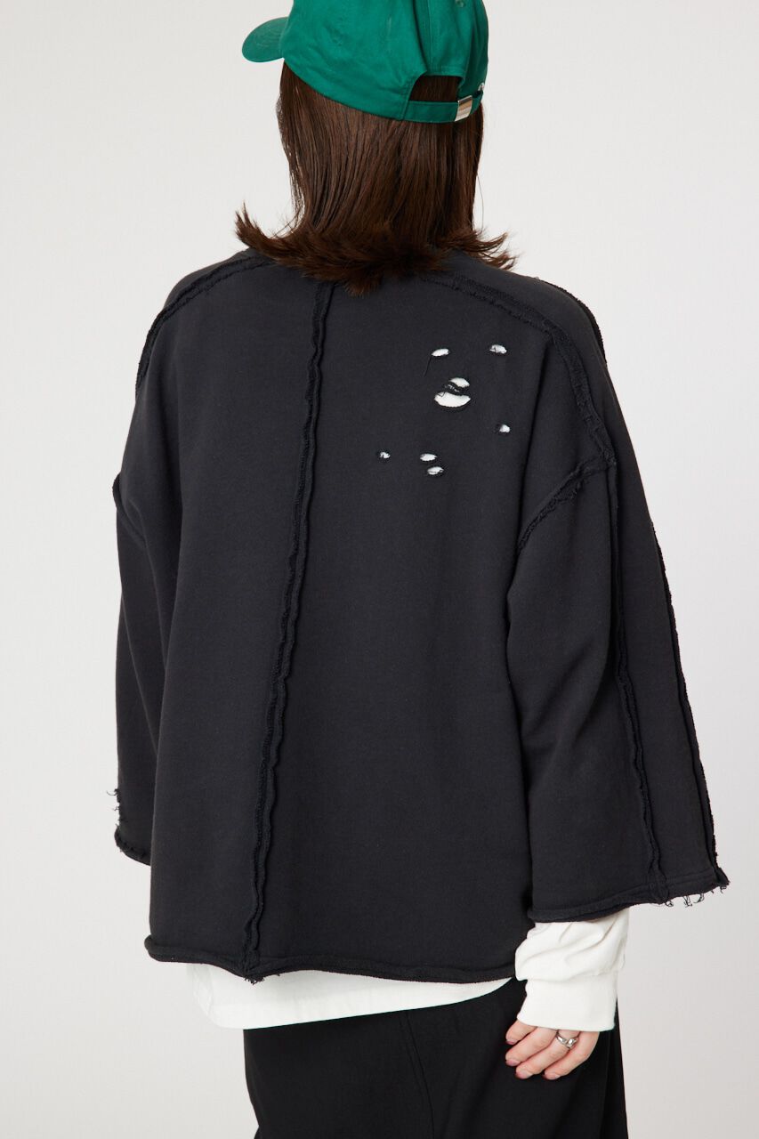 RODEO CROWNS「ウォッシュダメージスウェット」|Tシャツ・カットソー|