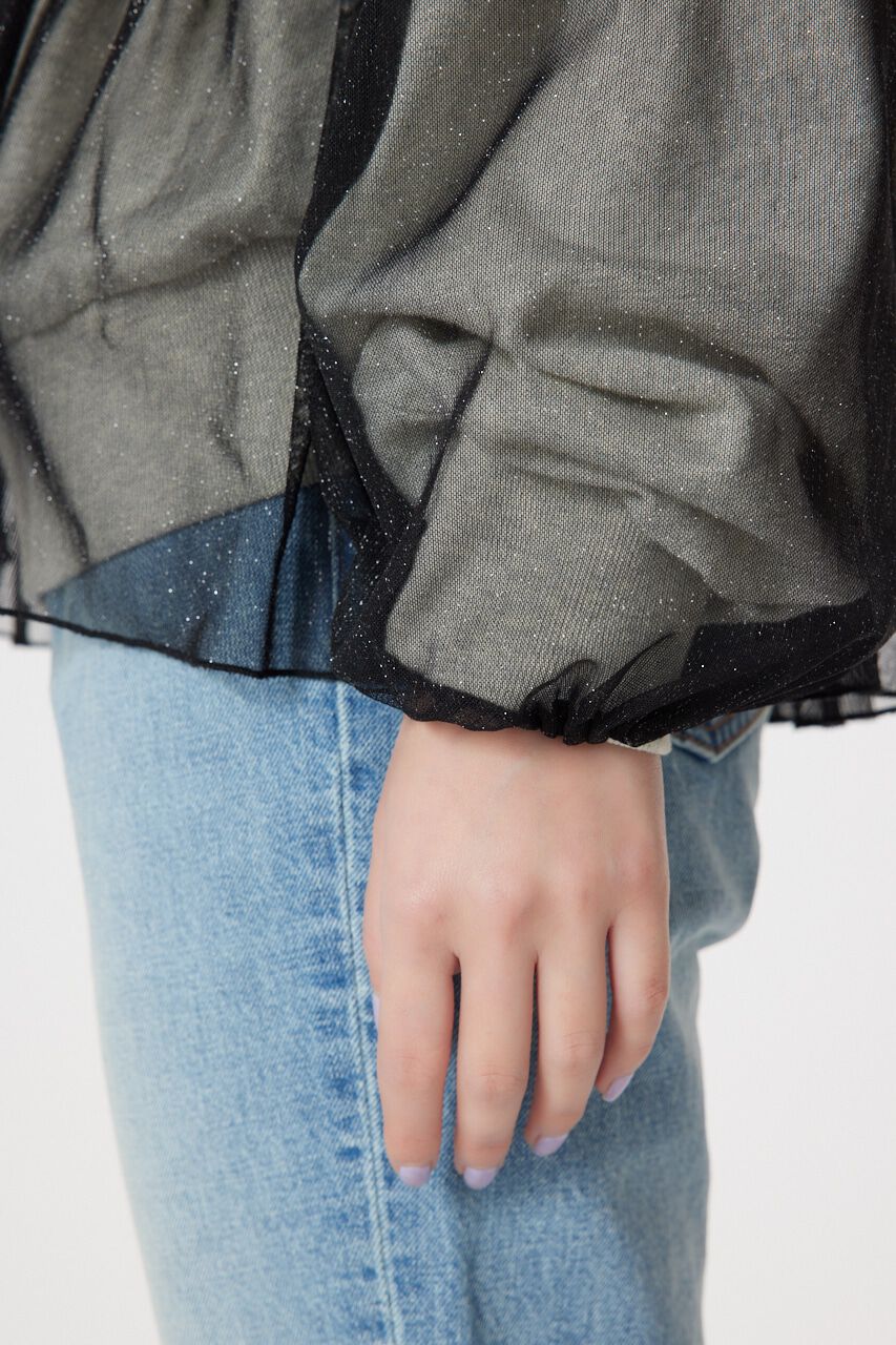 RODEO CROWNS「チュール2WAYトップス」|シャツ・ブラウス|