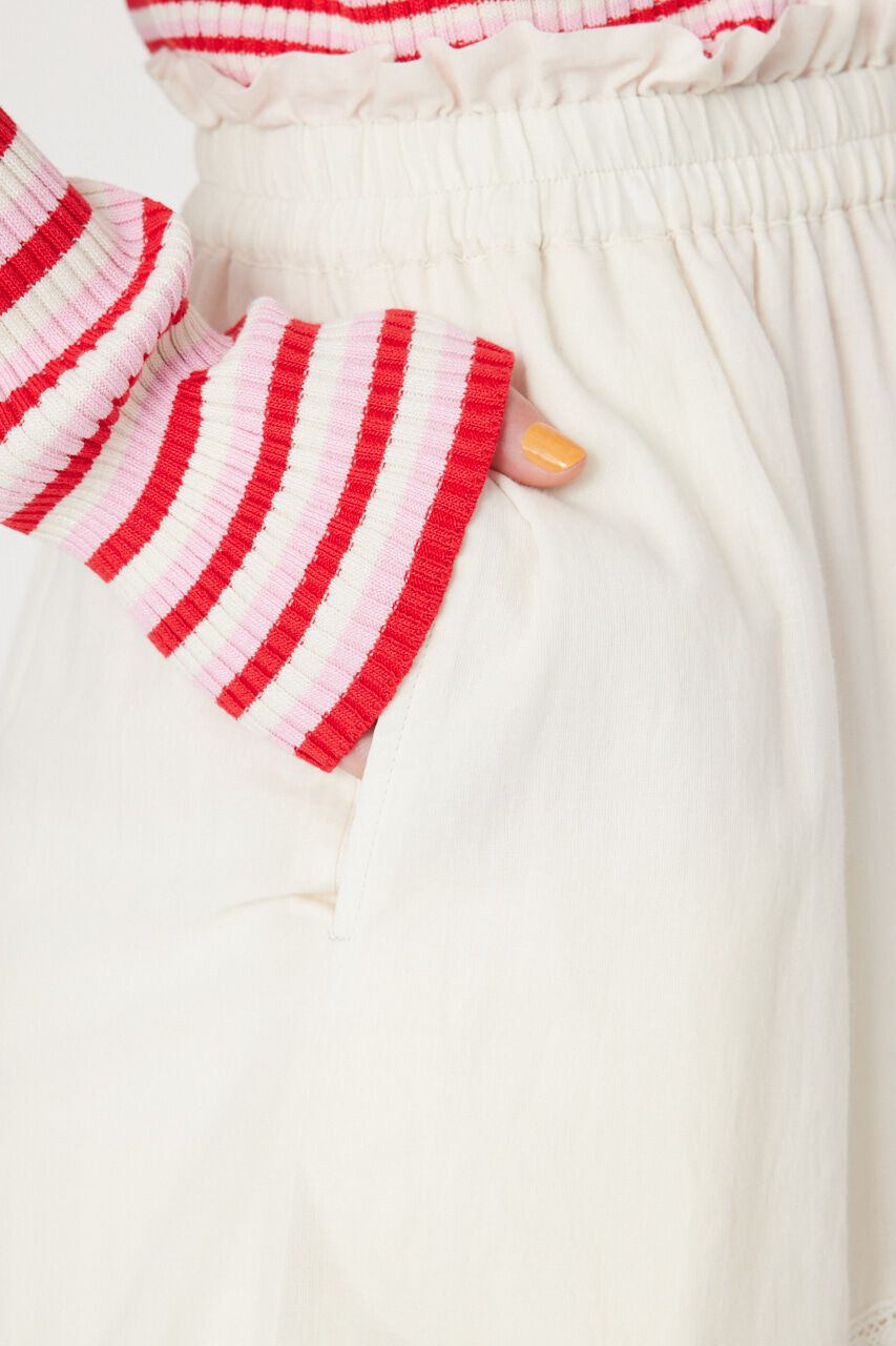 RODEO CROWNS「レースキリカエコットンフレアスカート」|スカート|