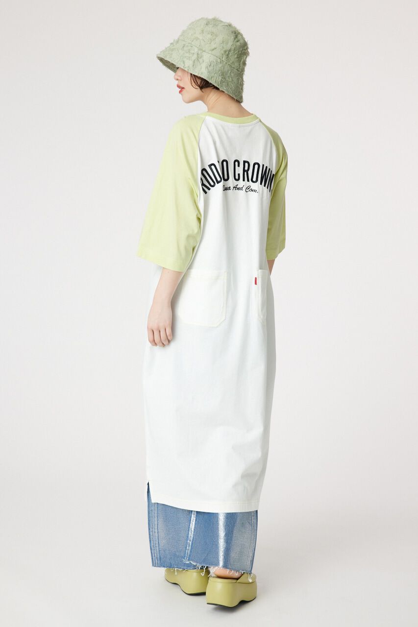 RODEO CROWNS「ラグランカラーステッチワンピース」|ワンピース|