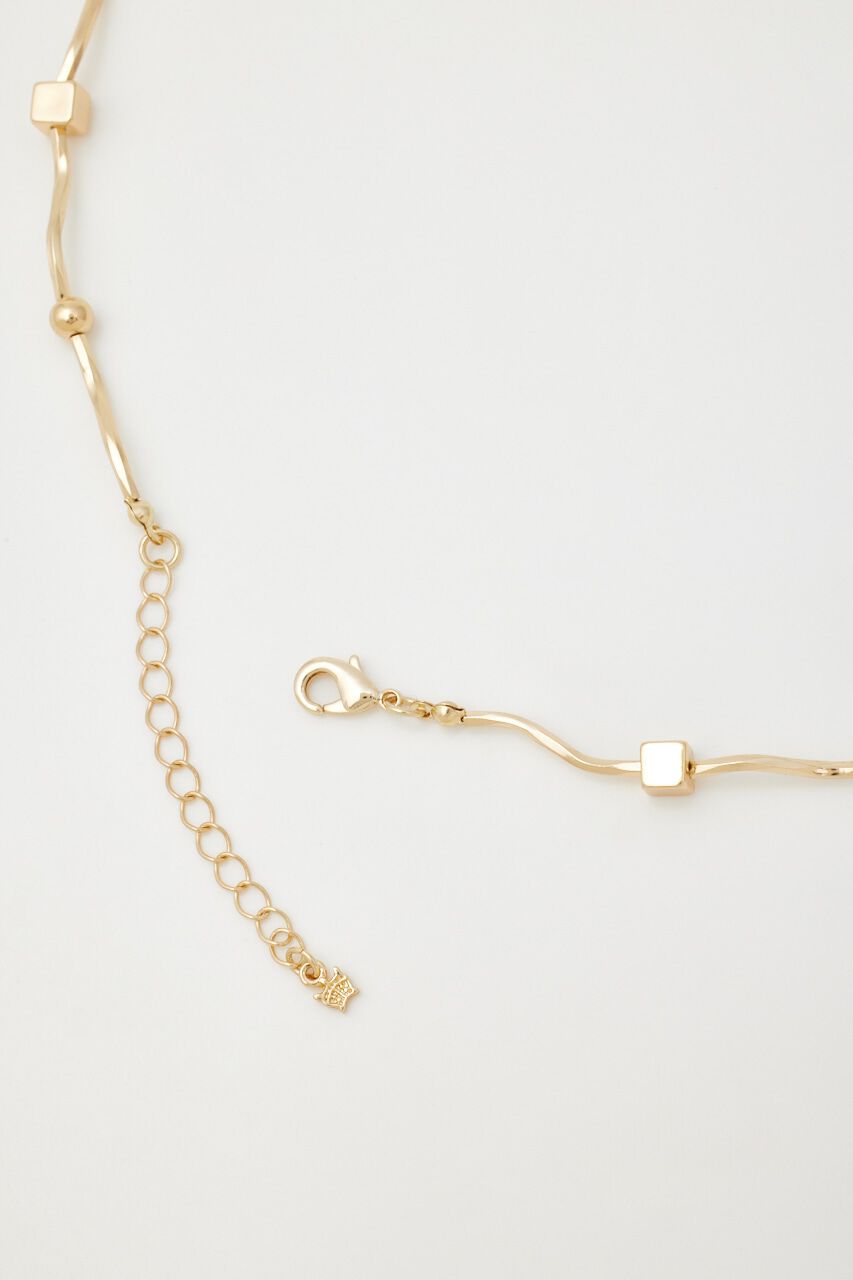 RODEO CROWNS「ボールスクエアMIXチョーカー」|ネックレス|