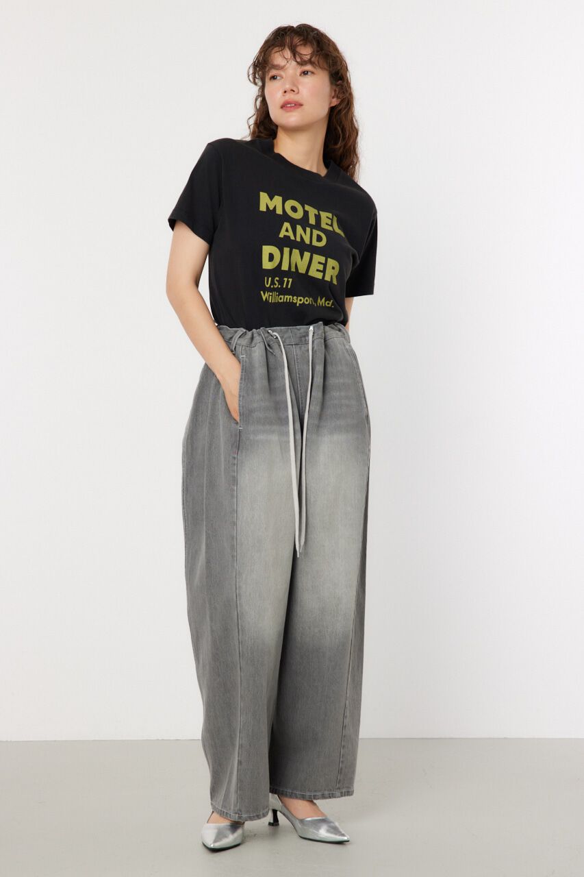 RODEO CROWNS「SQUEEZE DENIM WIDE PT」|デニム|