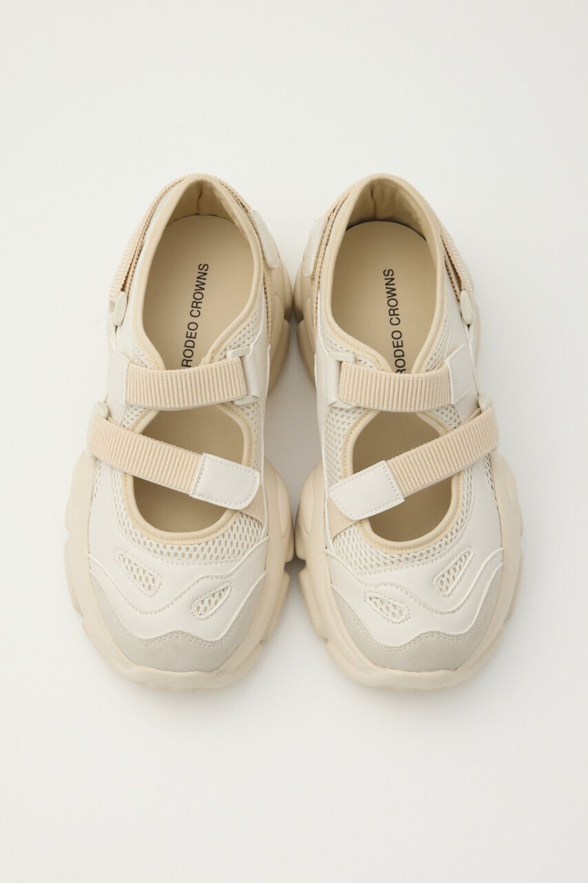 RODEO CROWNS「プラットフォーム ベルト スニーカー」|スニーカー|