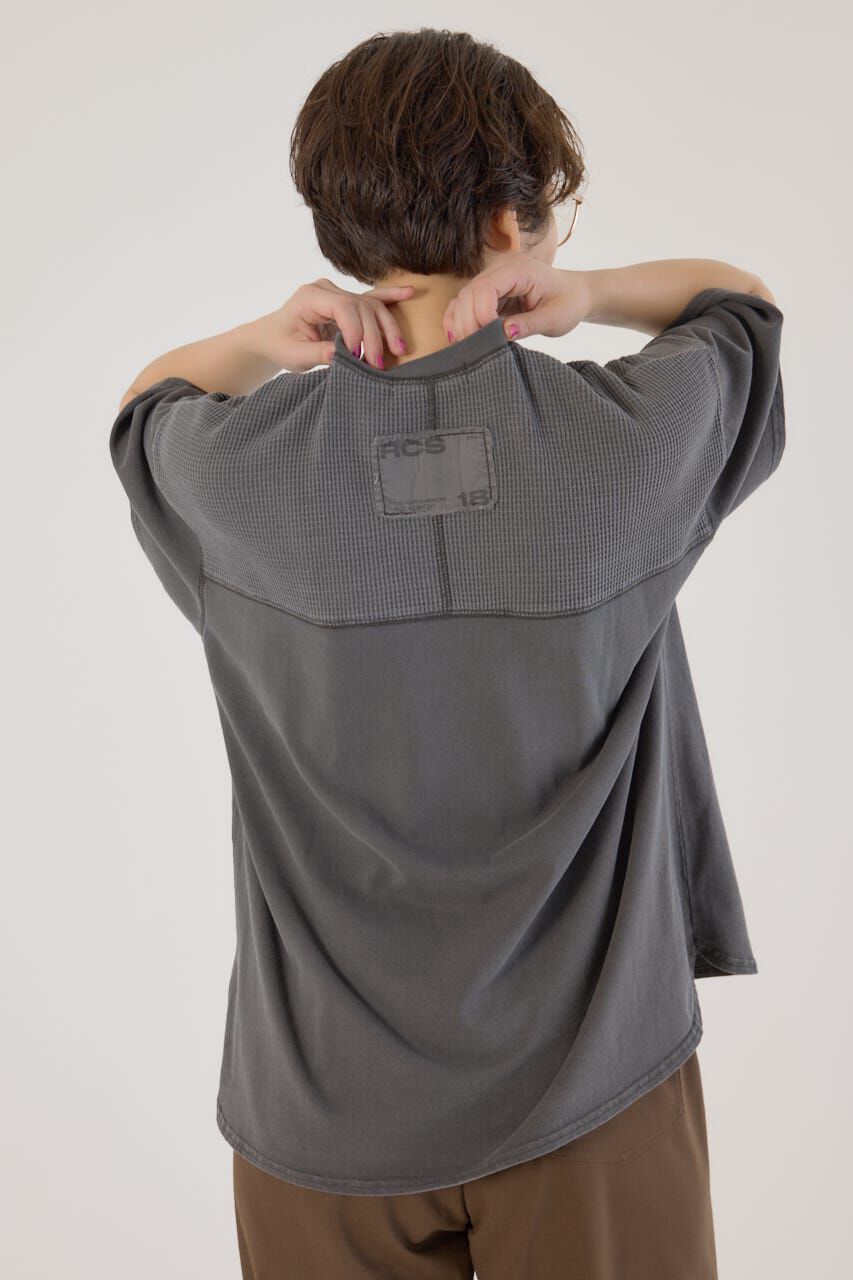 RODEO CROWNS「ワッフルコンビカットトップス」|Tシャツ・カットソー|