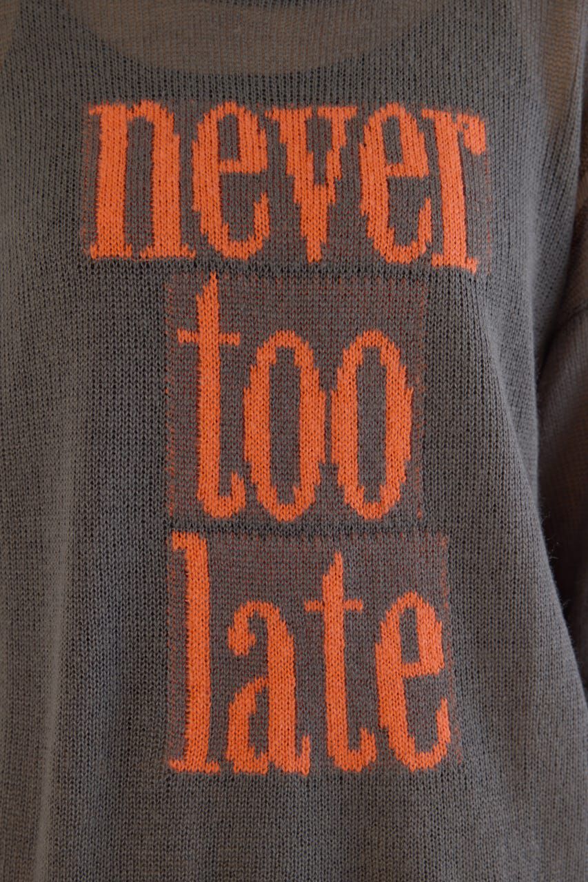 RODEO CROWNS「メッセージダメージニットトップス」|ニット・セーター|