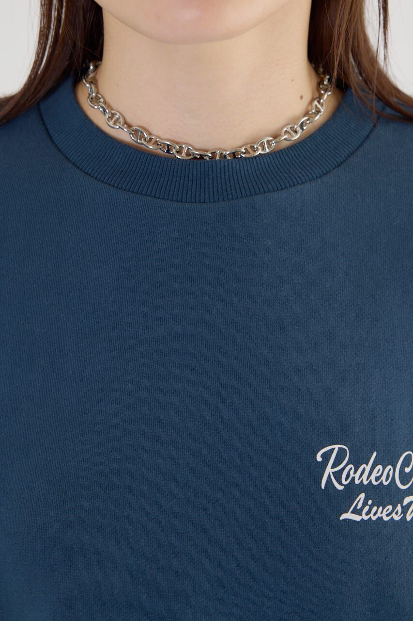 RODEO CROWNS「バンダナパッチスウェットワンピース」|ワンピース|