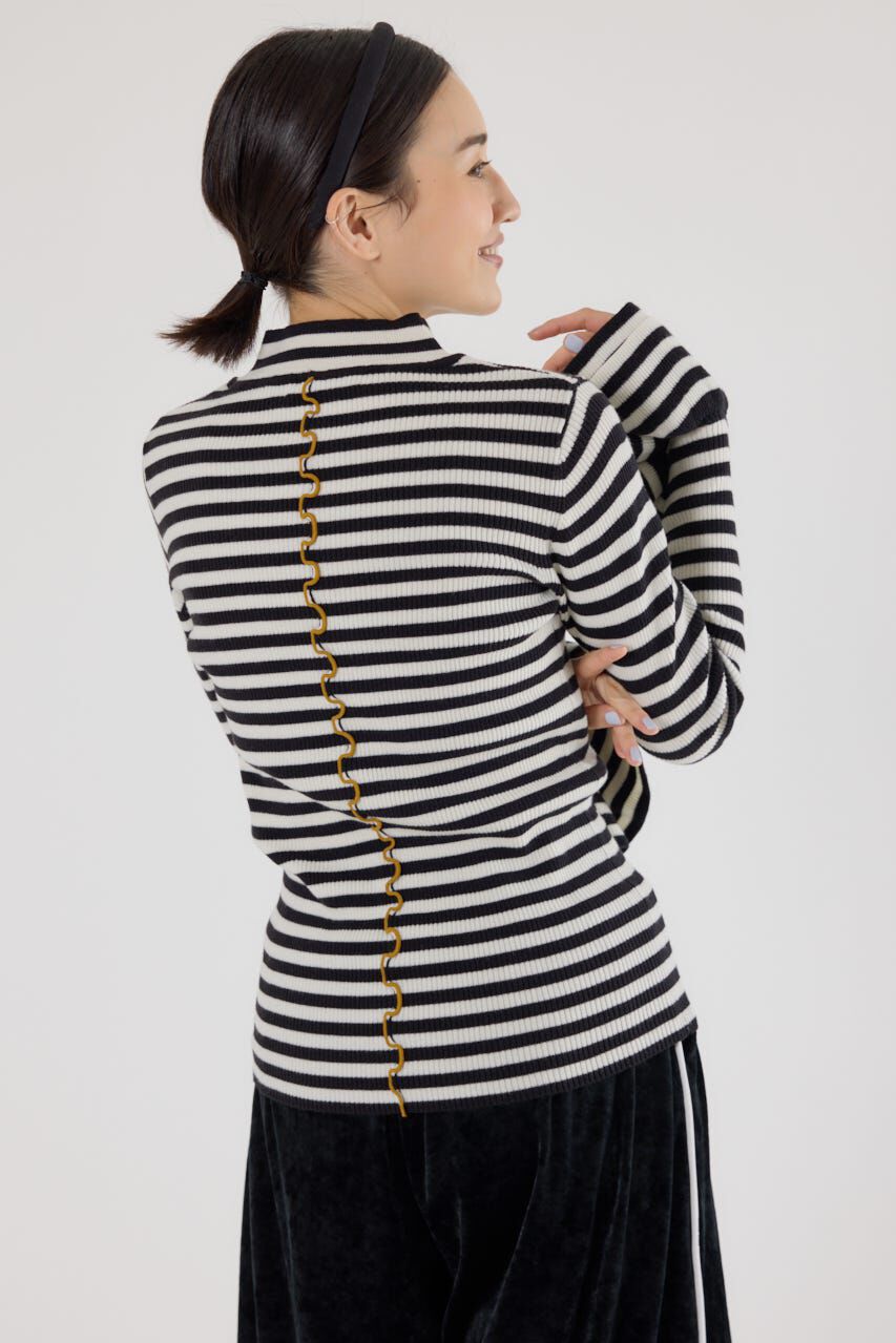 RODEO CROWNS「フリルリブニットトップス」|ニット・セーター|