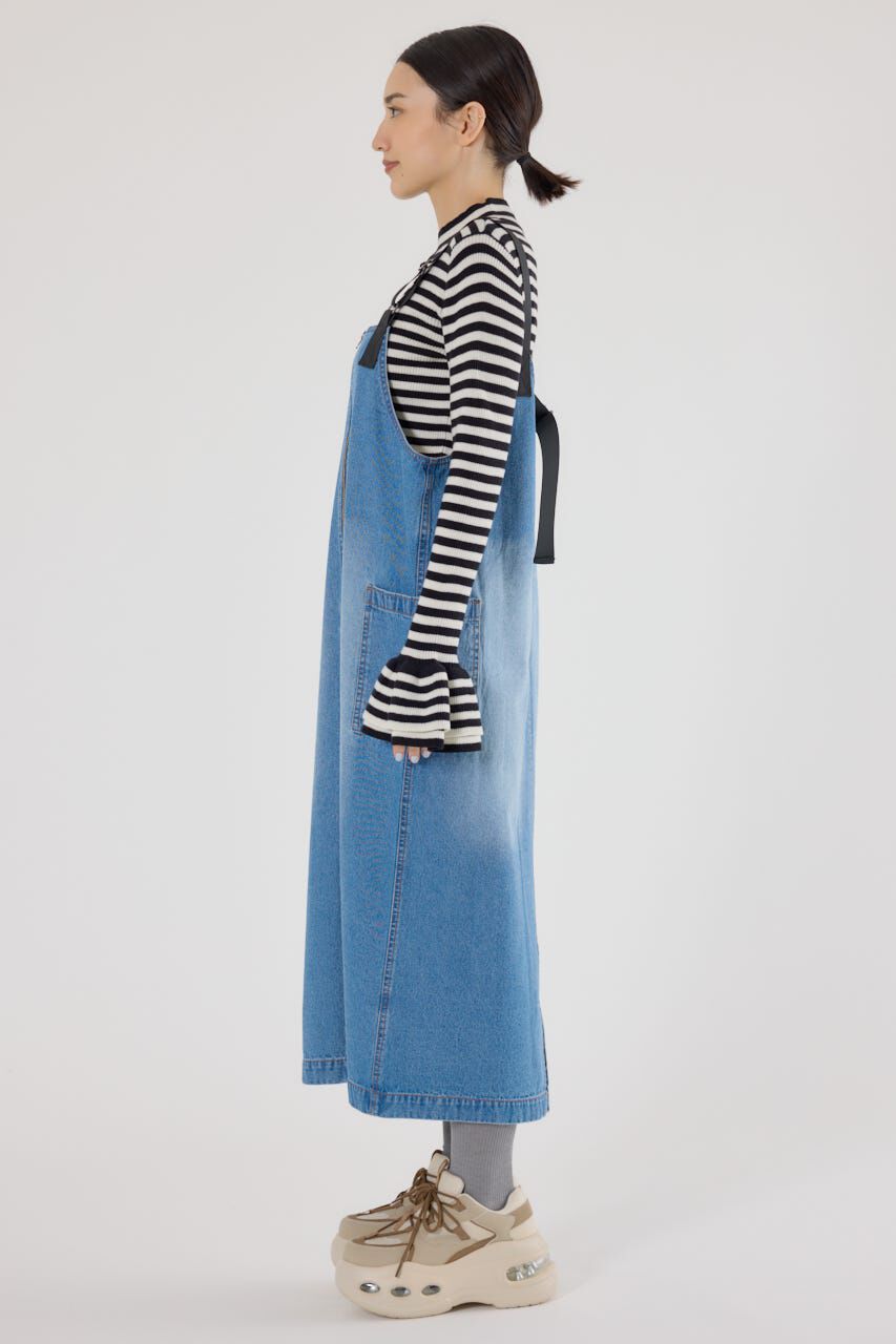 RODEO CROWNS「フロントジップジャンパースカート」|ワンピース|