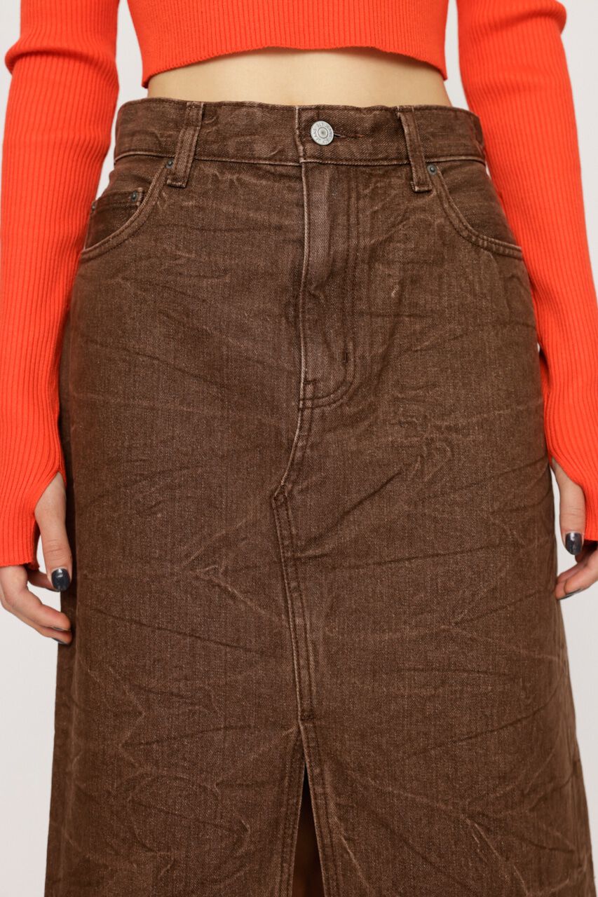 SLY「CRACK WASH LW SLIT SK-E」|スカート|
